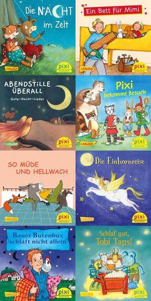 Pixi-Serie 261: Pixi sagt Gute Nacht (8x8 Exemplare) book