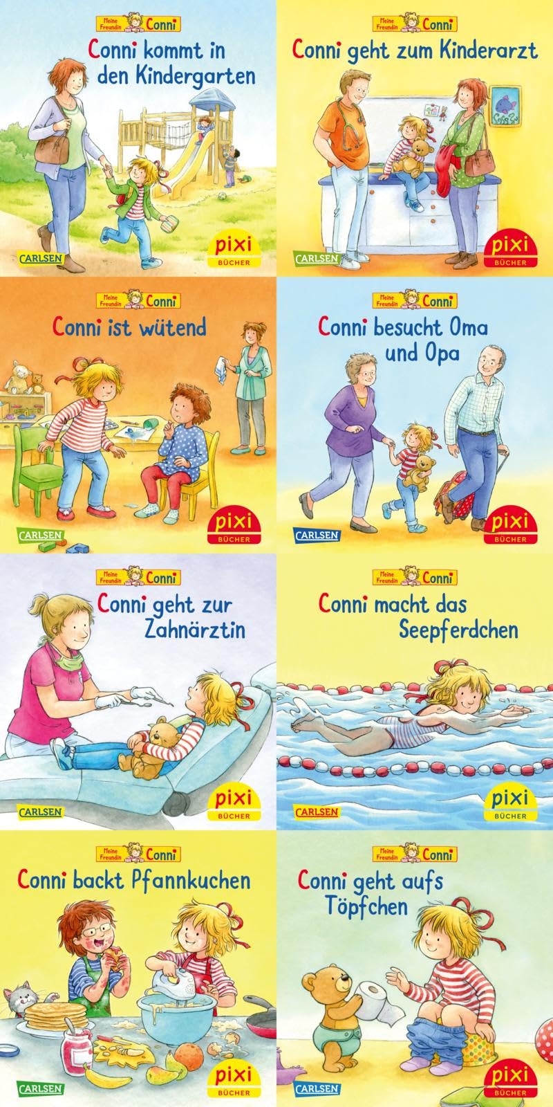 Pixi-Box 275: Connis bunte Welt (8x8 Exemplare) (275) Non-fiction