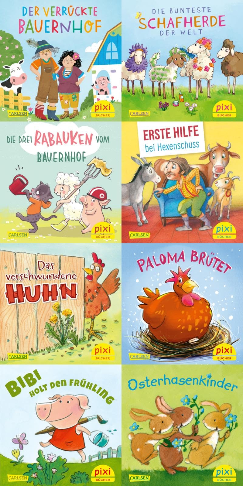 Pixi-Box 287: Frühling auf dem Bauernhof (8x8 Exemplare) book