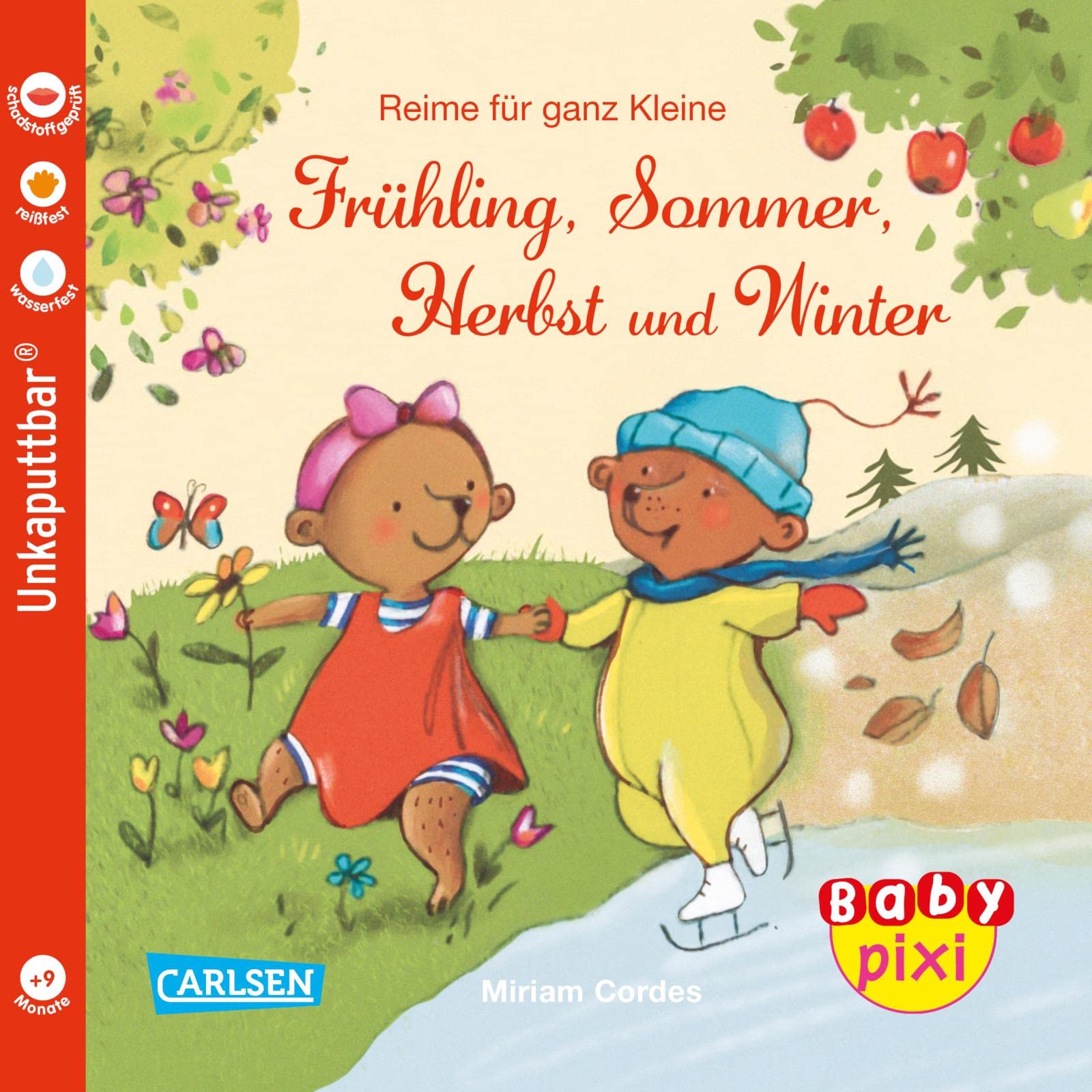 Baby Pixi (unkaputtbar) 100: VE 5 Reime für ganz Kleine: Frühling, Sommer, Herbst und Winter (5 Exemplare): Ein Baby-Buch mit Reimen ab 9 Monaten (100) Non-fiction