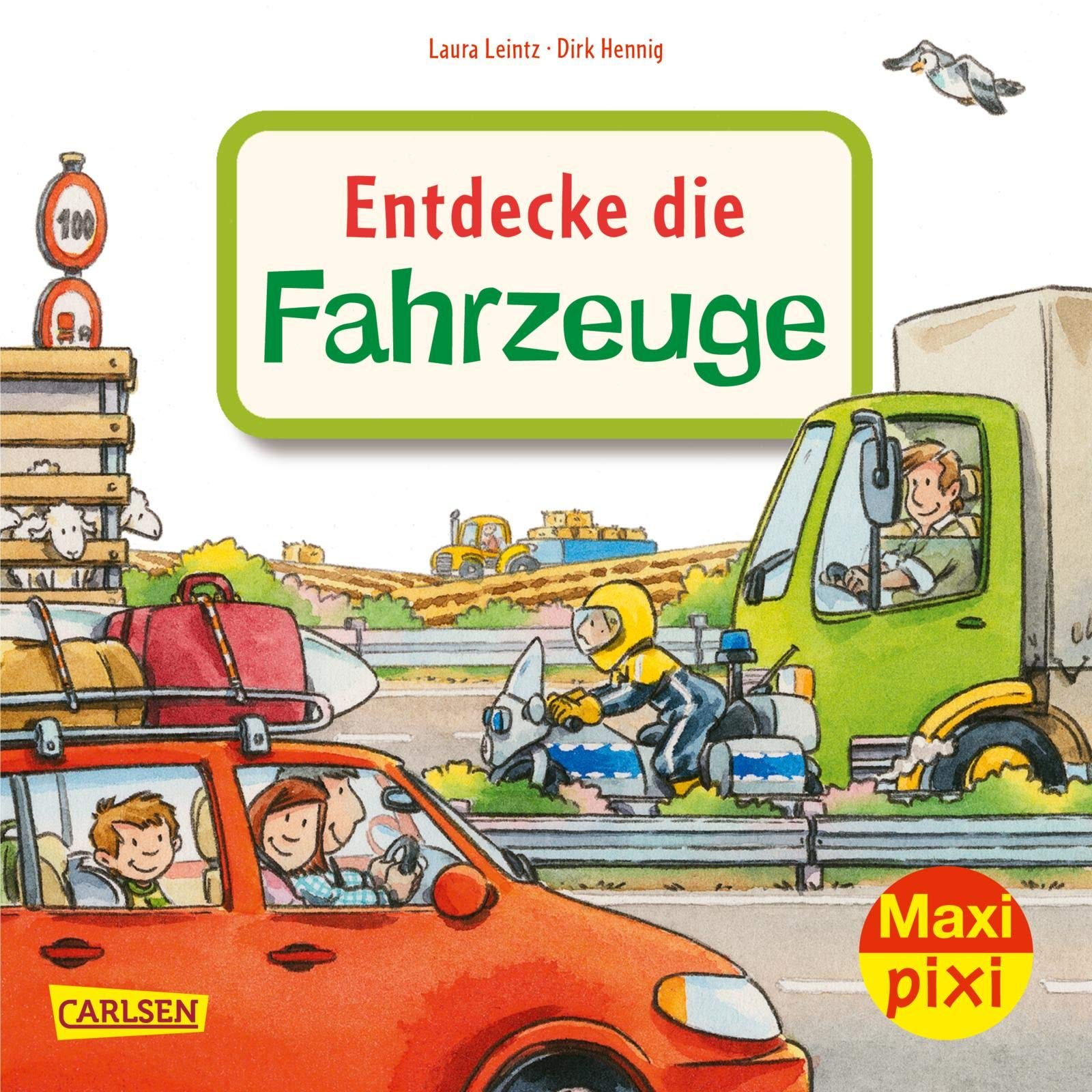 Maxi Pixi 344: VE 5: Entdecke die Fahrzeuge (5 Exemplare) (344) Non-fiction