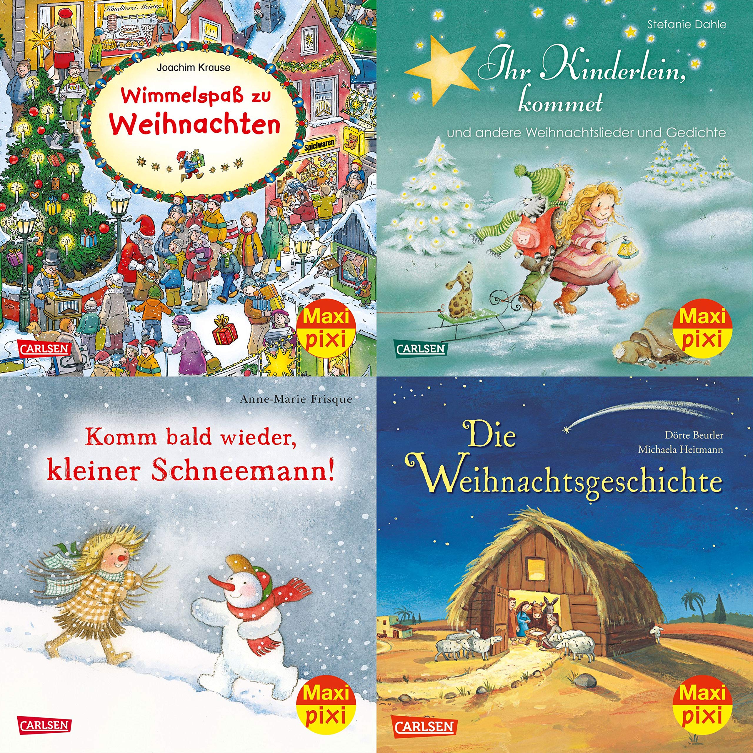 Maxi-Pixi-Serie Nr. 53: Warten auf den Weihnachtsmann. 4 x 5 Exemplare Novels & Short Stories