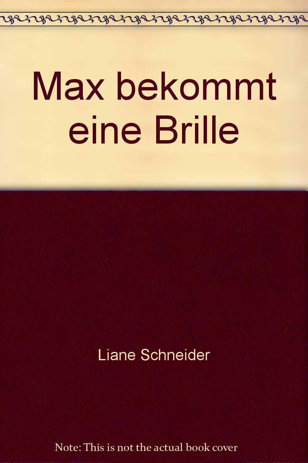 Max bekommt eine Brille Children's books