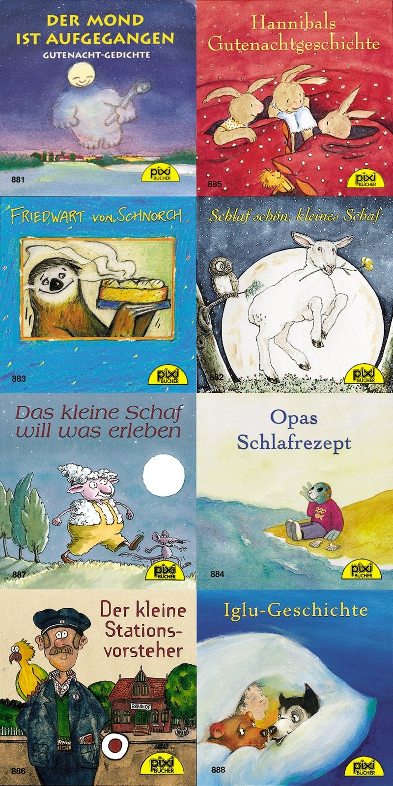 Pixi-Bücher: Pixi-Serie Nr. 105: Pixi wünscht gute Nacht! Children's books