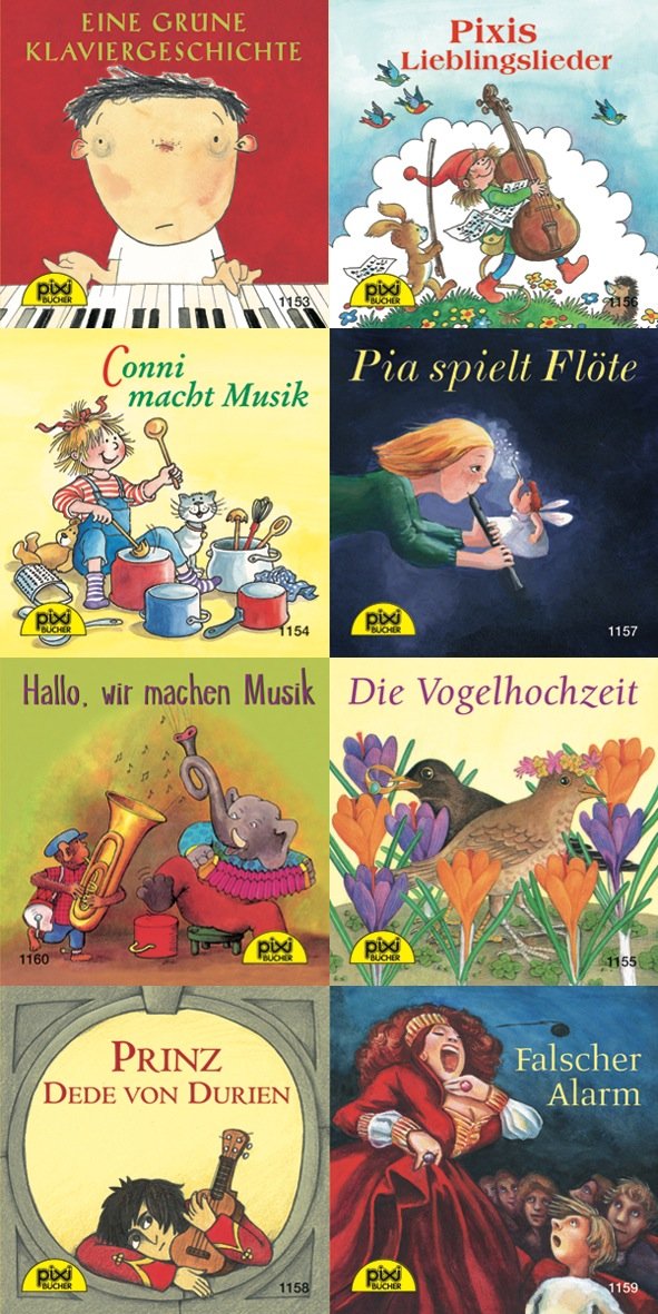 Pixi-Serie Nr. 135: Mit Pauken und Trompeten (Pixi-Box) Children's books