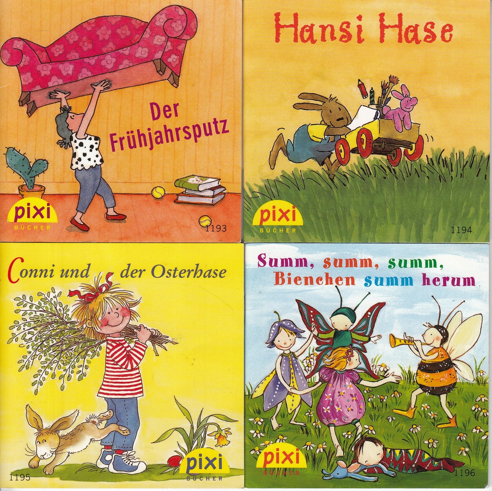 Pixi-Bücher Serie 139 Frühling mit Hasen und Pixi Children's books