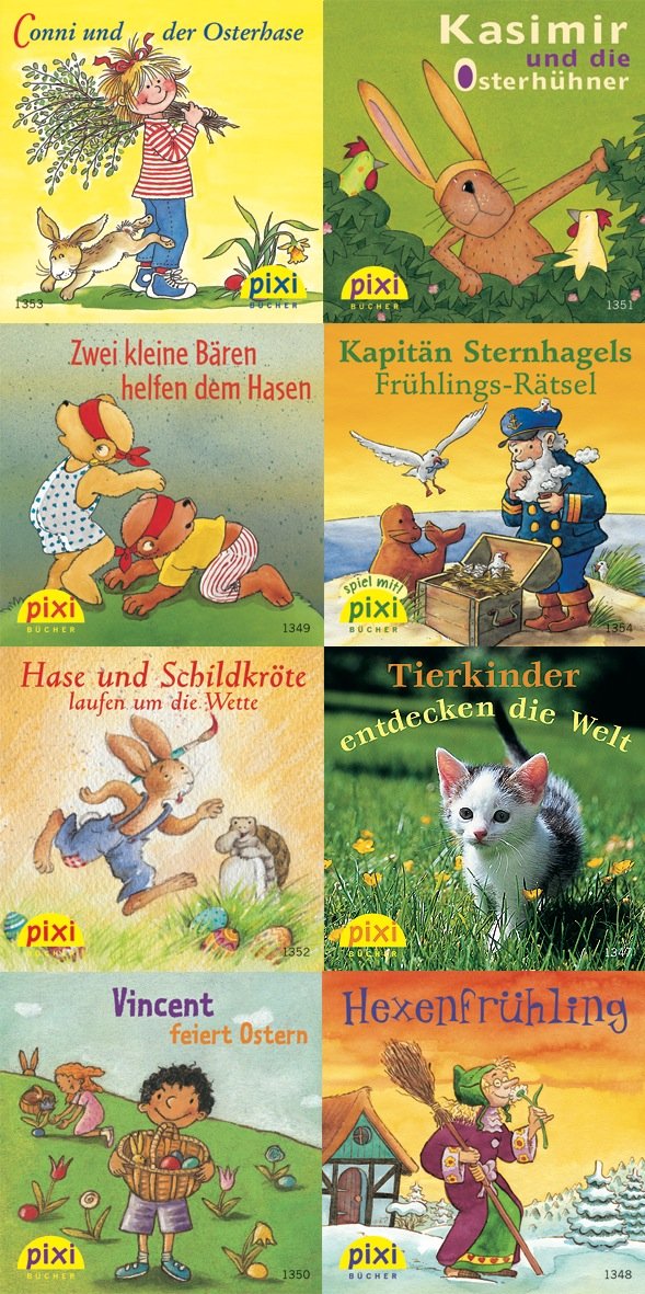 PIXI-Bücher. Serie 151. Frühling mit Pixi. 64 Exemplare a Euro 0.95 Children's books