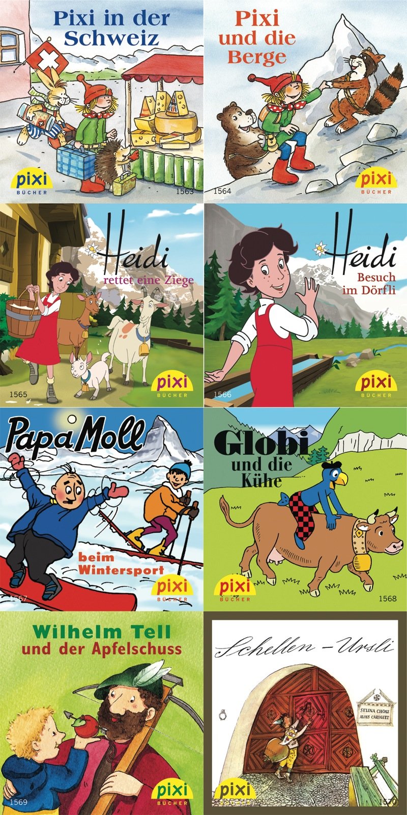 Pixi-Bücher: Pixi-Serie Nr. 174: Mit Pixi in der Schweiz Children's books