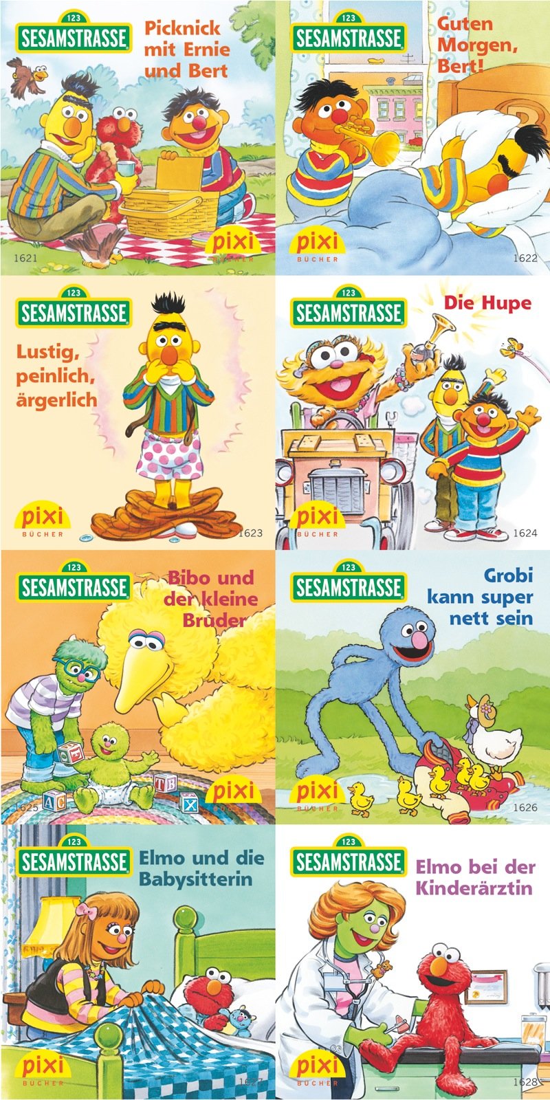 Pixi-Serie Nr. 181: Sesamstraße Children's books