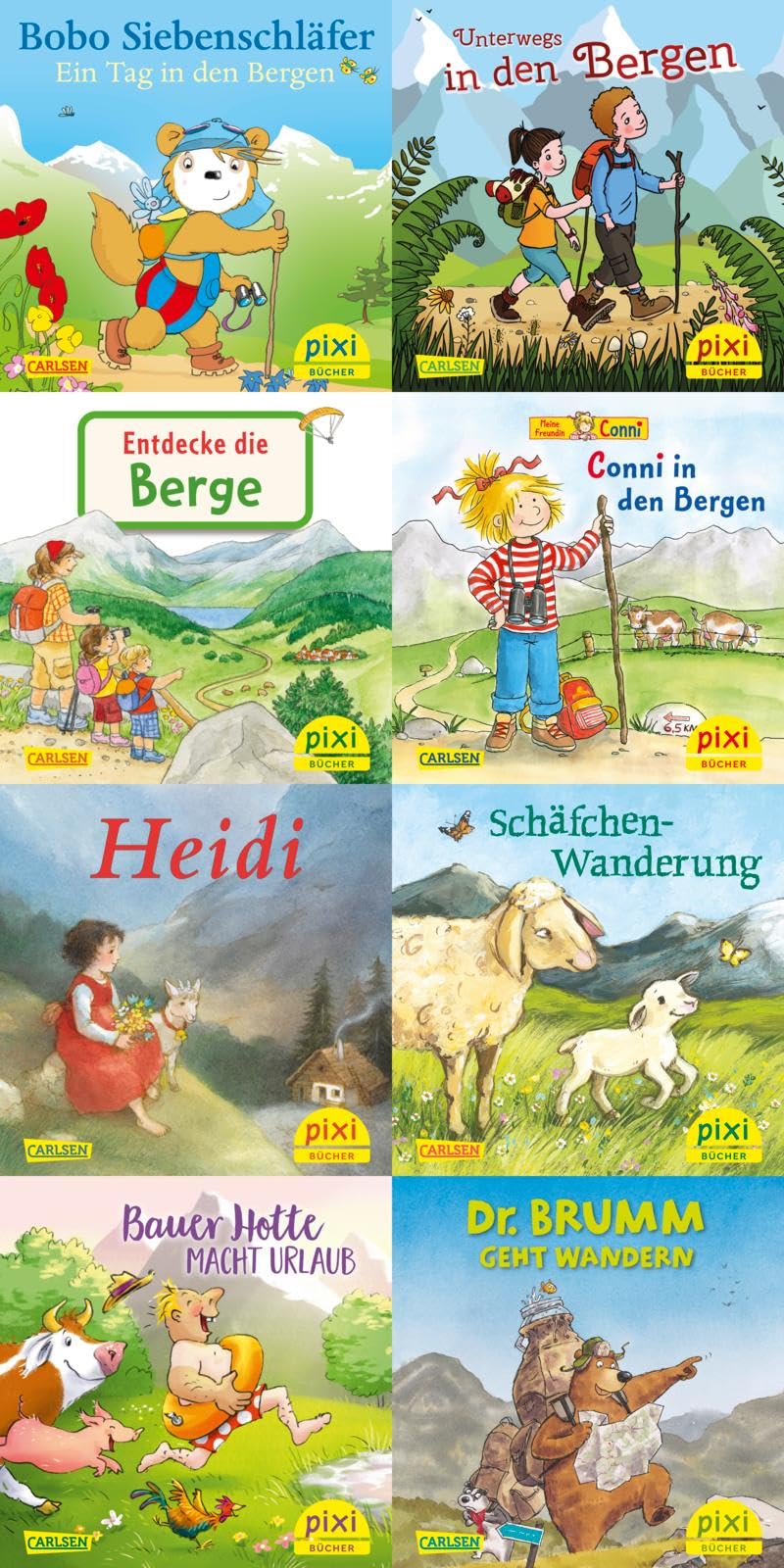 Pixi-Box 301: Mit Pixi in den Bergen (8x8 Exemplare) (301) Leisure, Home & Garden
