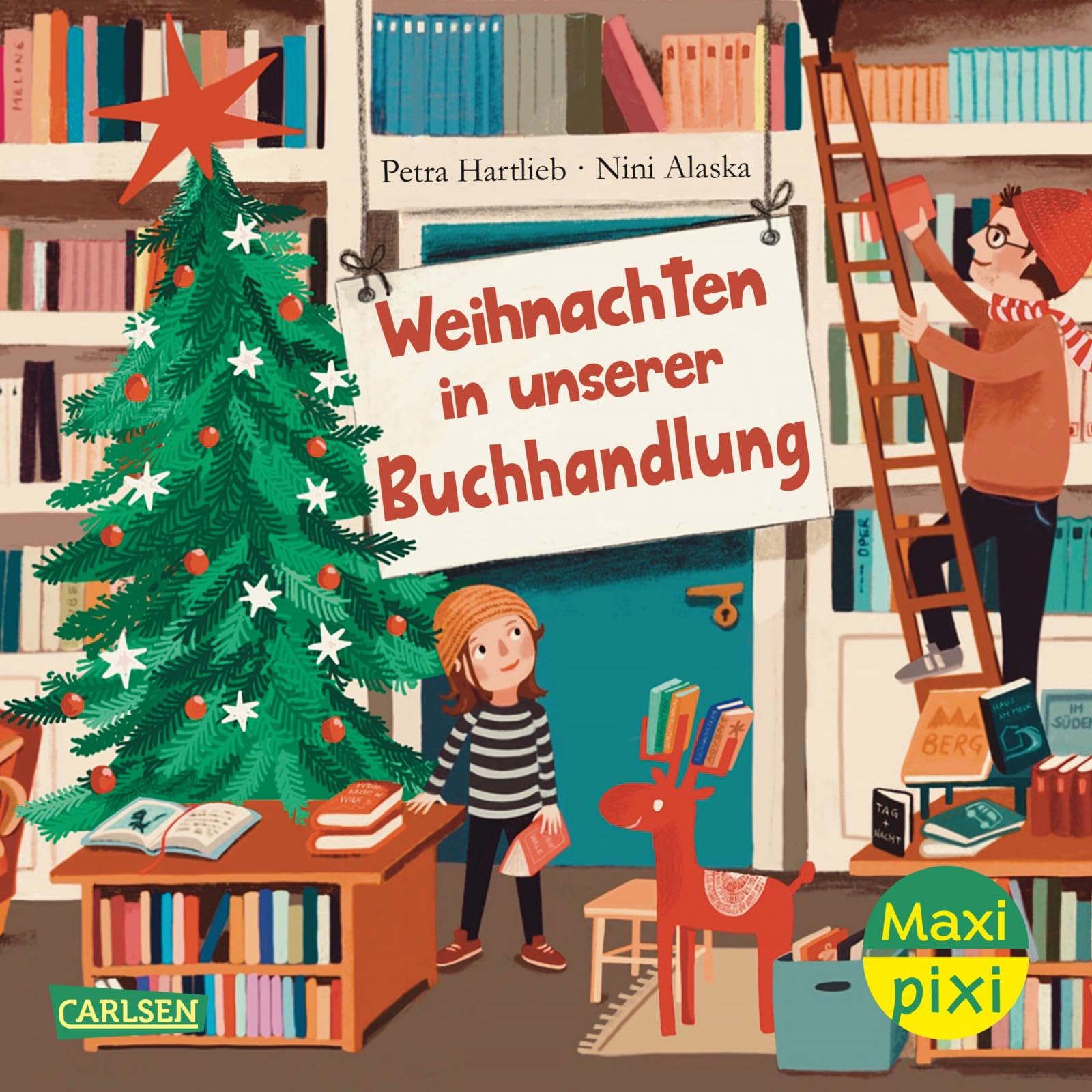 Maxi Pixi 453: VE 5: Weihnachten in unserer Buchhandlung (5 Exemplare) Non-fiction