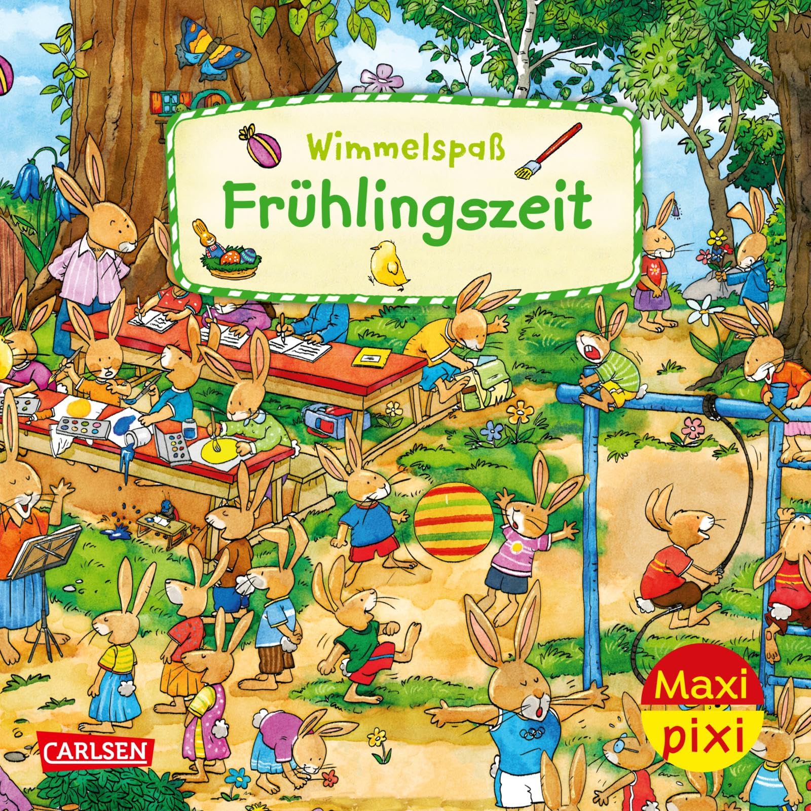 Maxi Pixi 436: VE 5: Wimmelspaß Frühlingszeit(5 Exemplare) book
