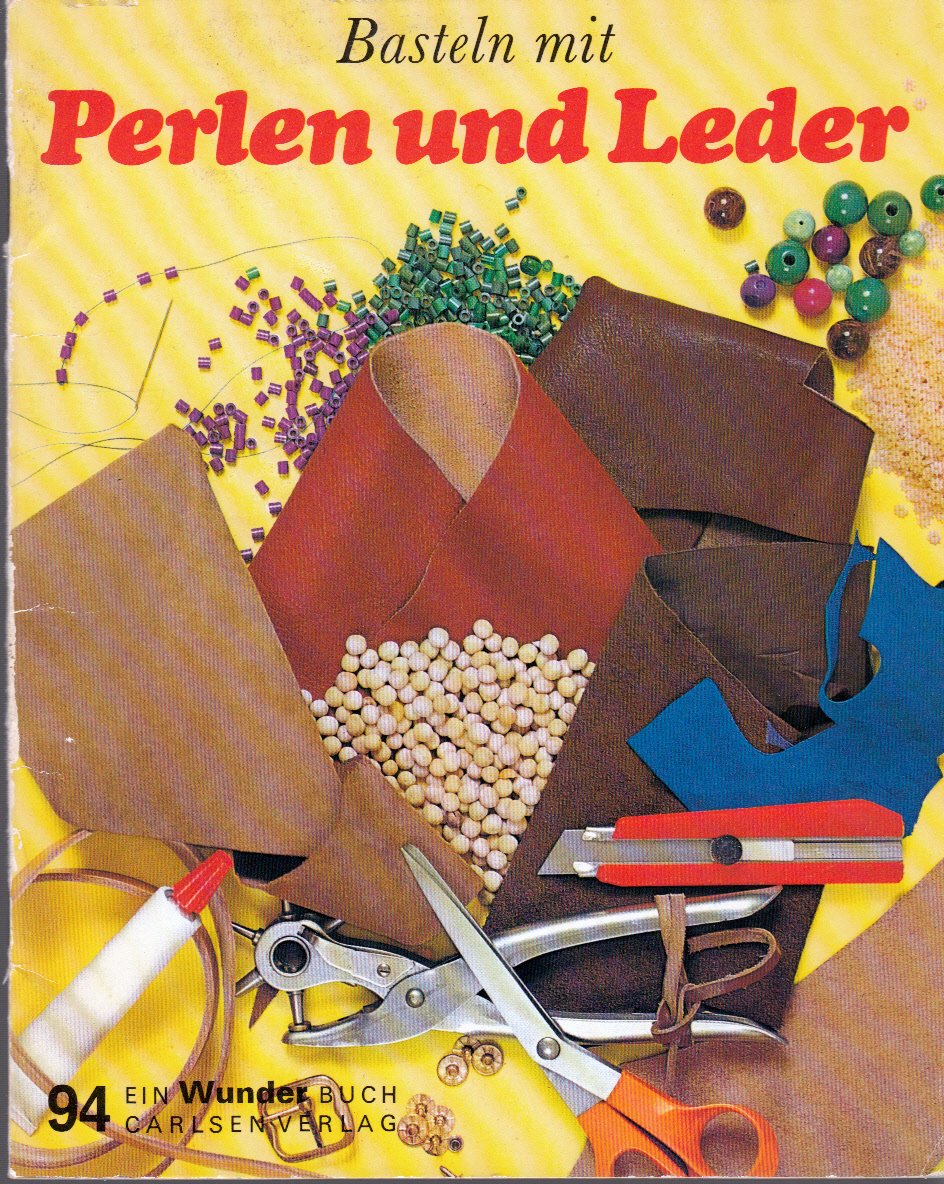 Basteln mit Perlen und Leder Books