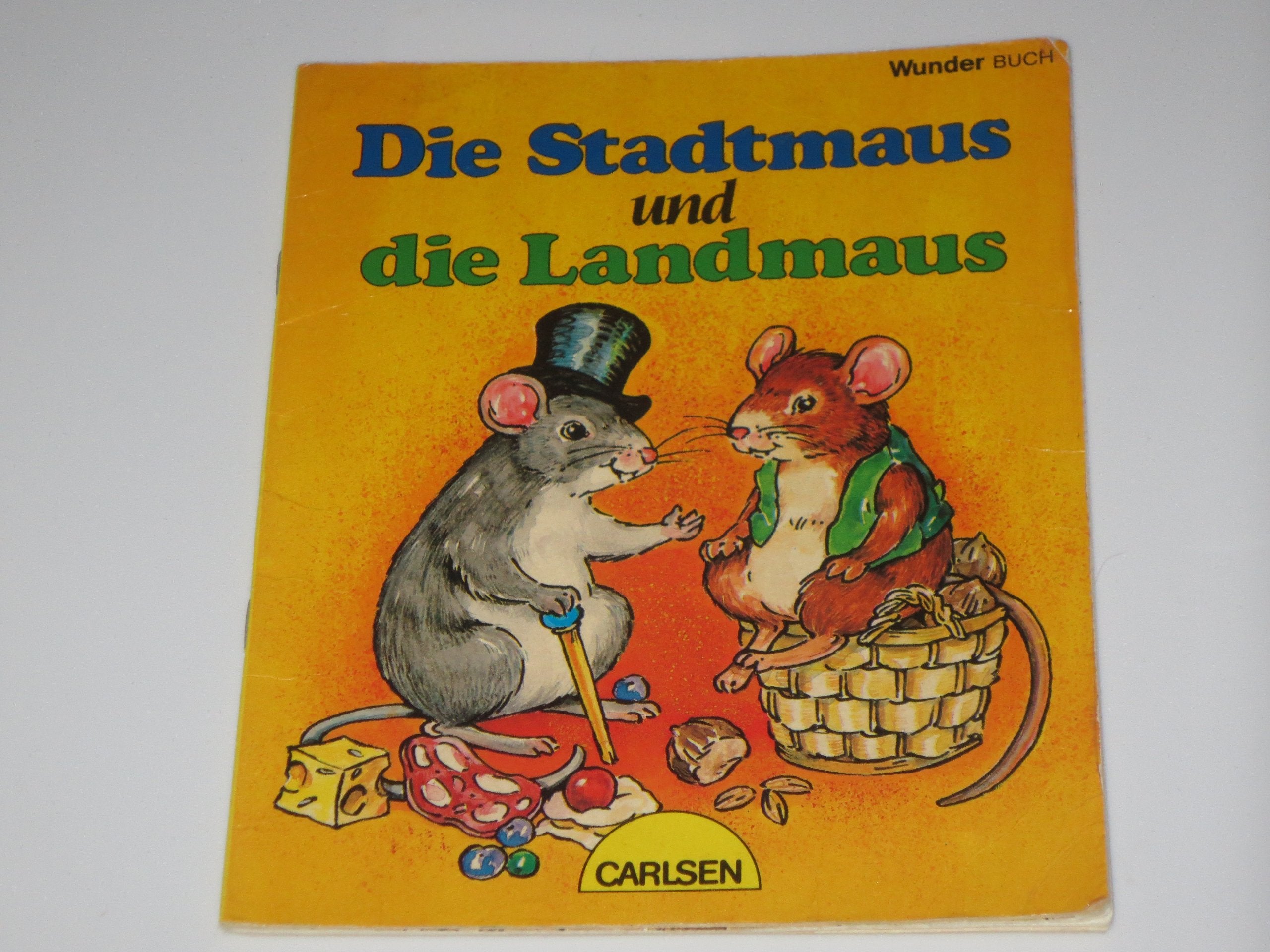Die Stadtmaus und die Landmaus. Wunder Buch Nr. 184 Books