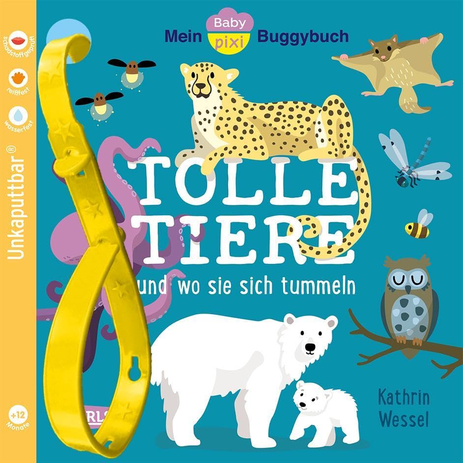 Baby Pixi (unkaputtbar) 154: Mein Baby-Pixi-Buggybuch: Tolle Tiere Parents & Children