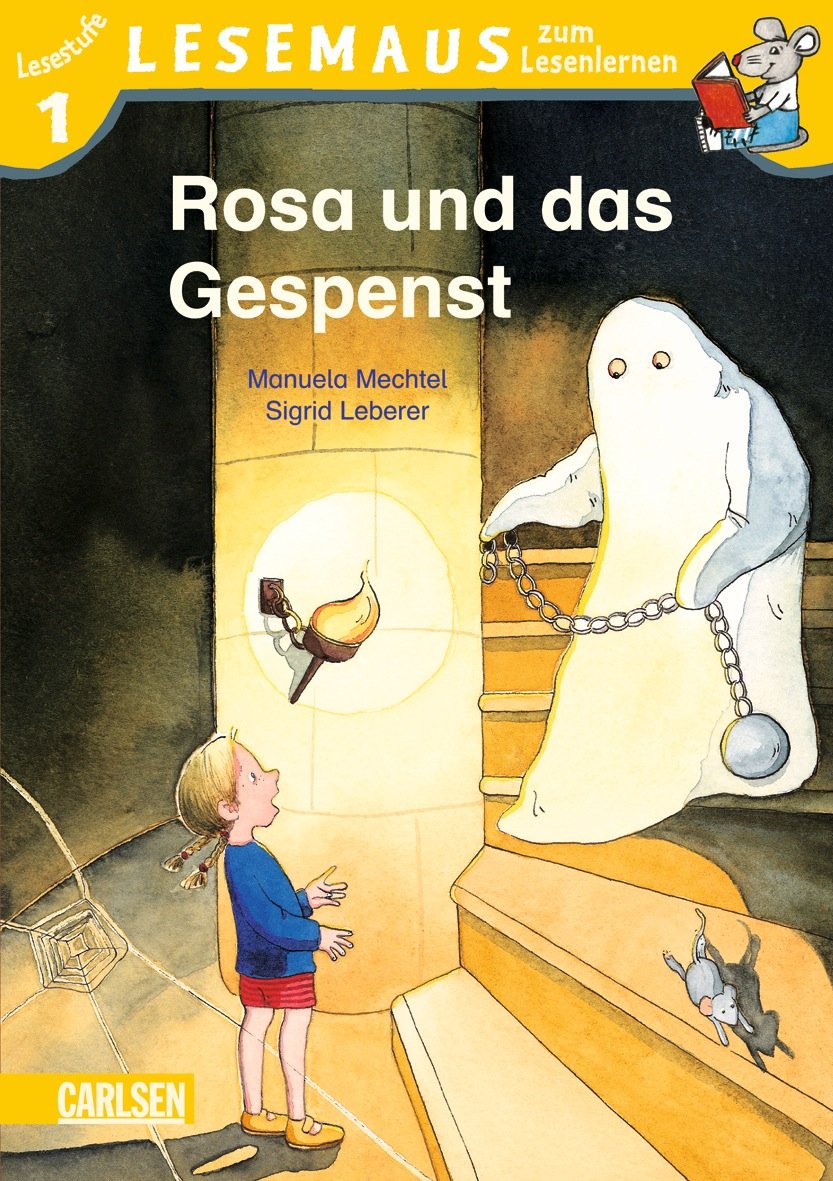 LESEMAUS zum Lesenlernen Stufe 1: Rosa und das Gespenst Novels & Short Stories