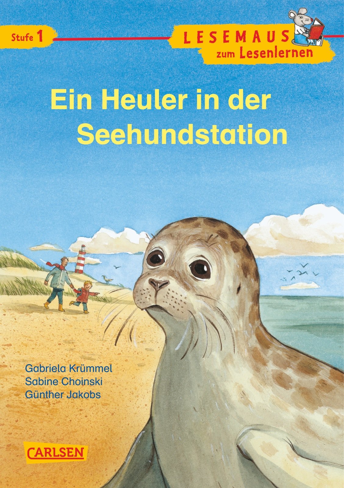 LESEMAUS zum Lesenlernen Stufe 1: Ein Heuler in der Seehundstation Novels & Short Stories