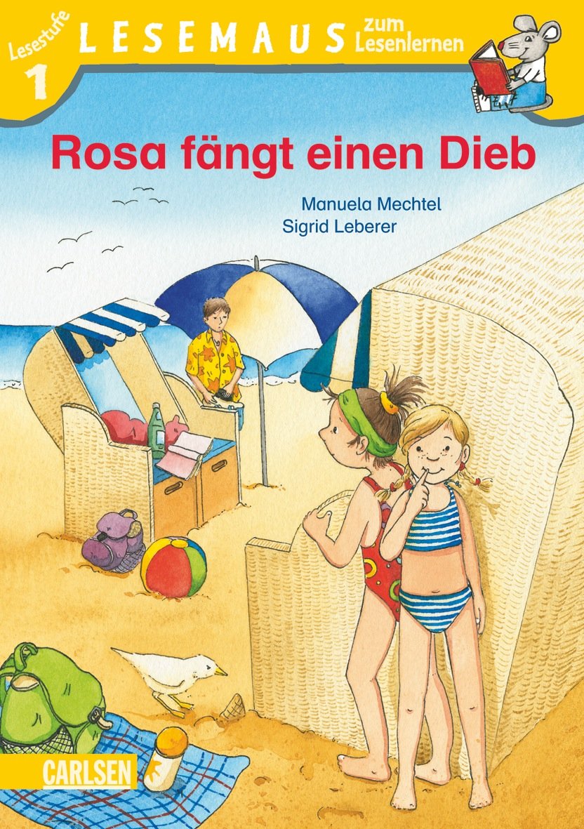LESEMAUS zum Lesenlernen Stufe 1: Rosa fängt einen Dieb Novels & Short Stories
