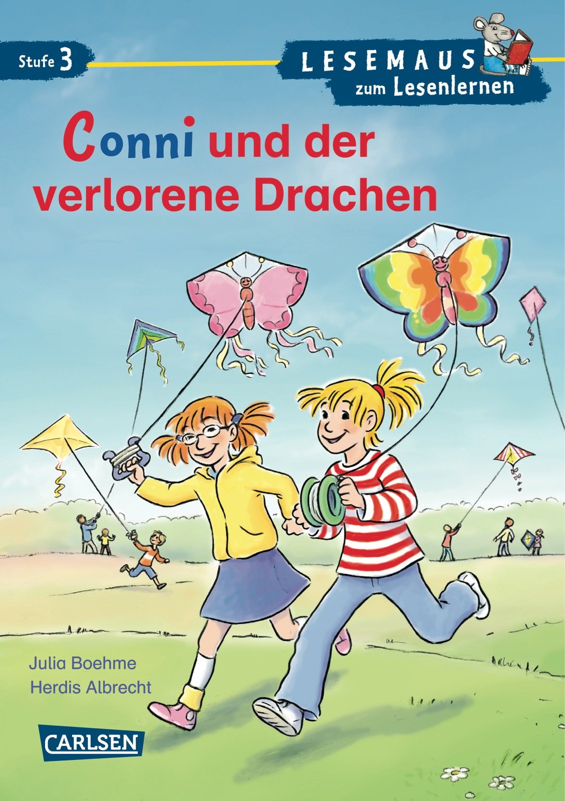 LESEMAUS zum Lesenlernen Stufe 3. Conni und der verlorene Drachen book