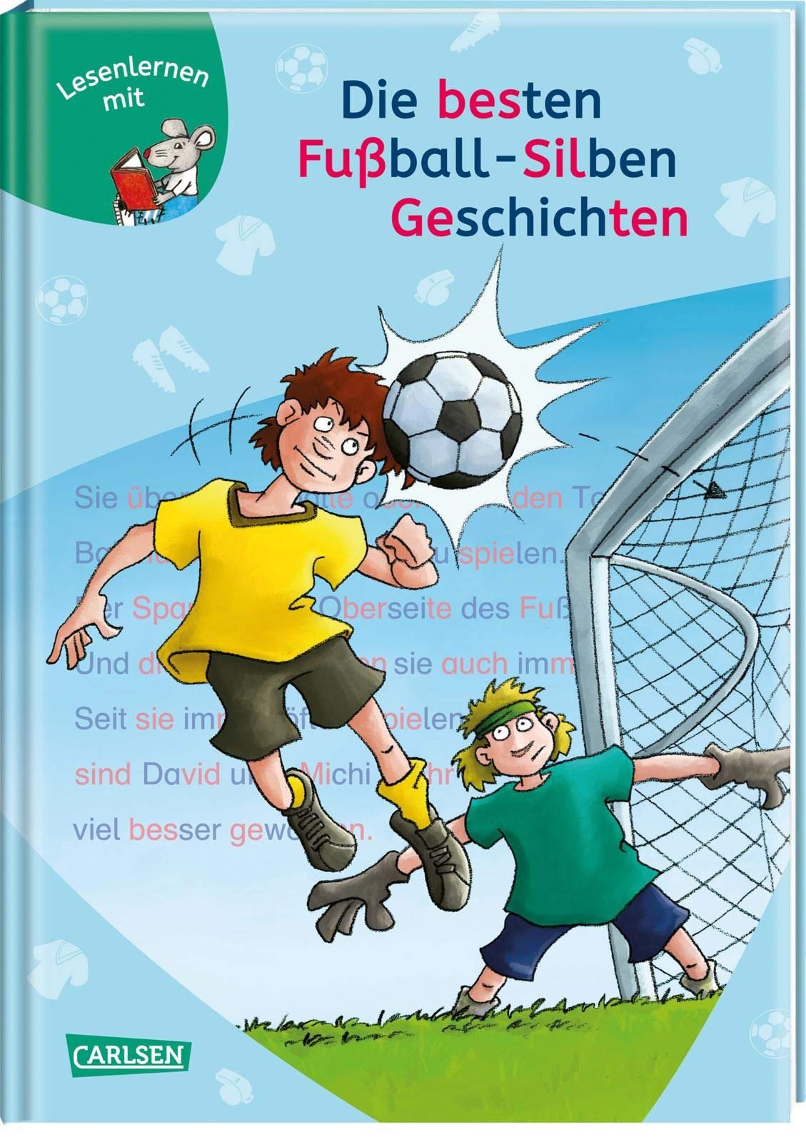 LESEMAUS zum Lesenlernen Sammelbände: Die besten Fußball-Silbengeschichten zum Lesenlernen Learning & Reference