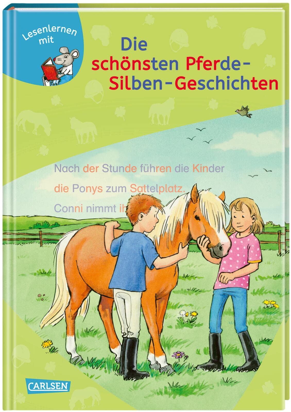 LESEMAUS zum Lesenlernen Sammelbände: Die schönsten Pferde-Silben-Geschichten Learning & Reference