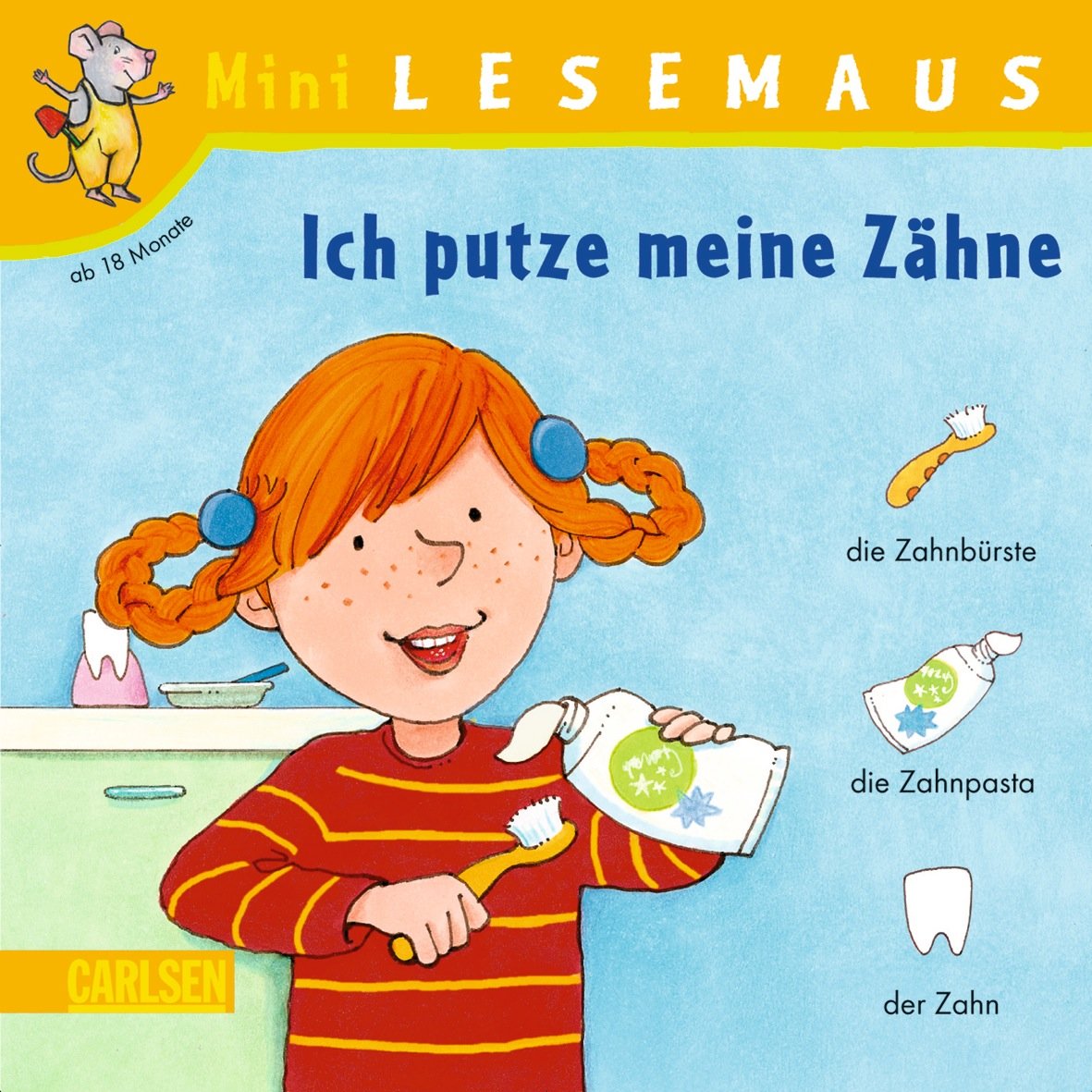 MiniLESEMAUS: Ich putze meine Zähne Children's books
