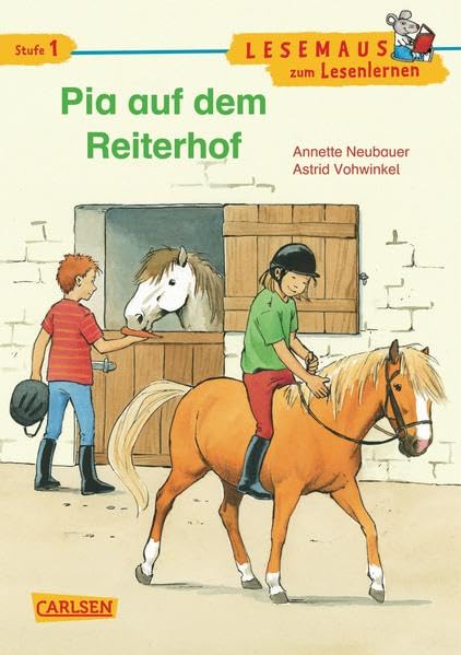 LESEMAUS zum Lesenlernen Stufe 1: VE 5 Pia auf dem Reiterhof Novels & Short Stories