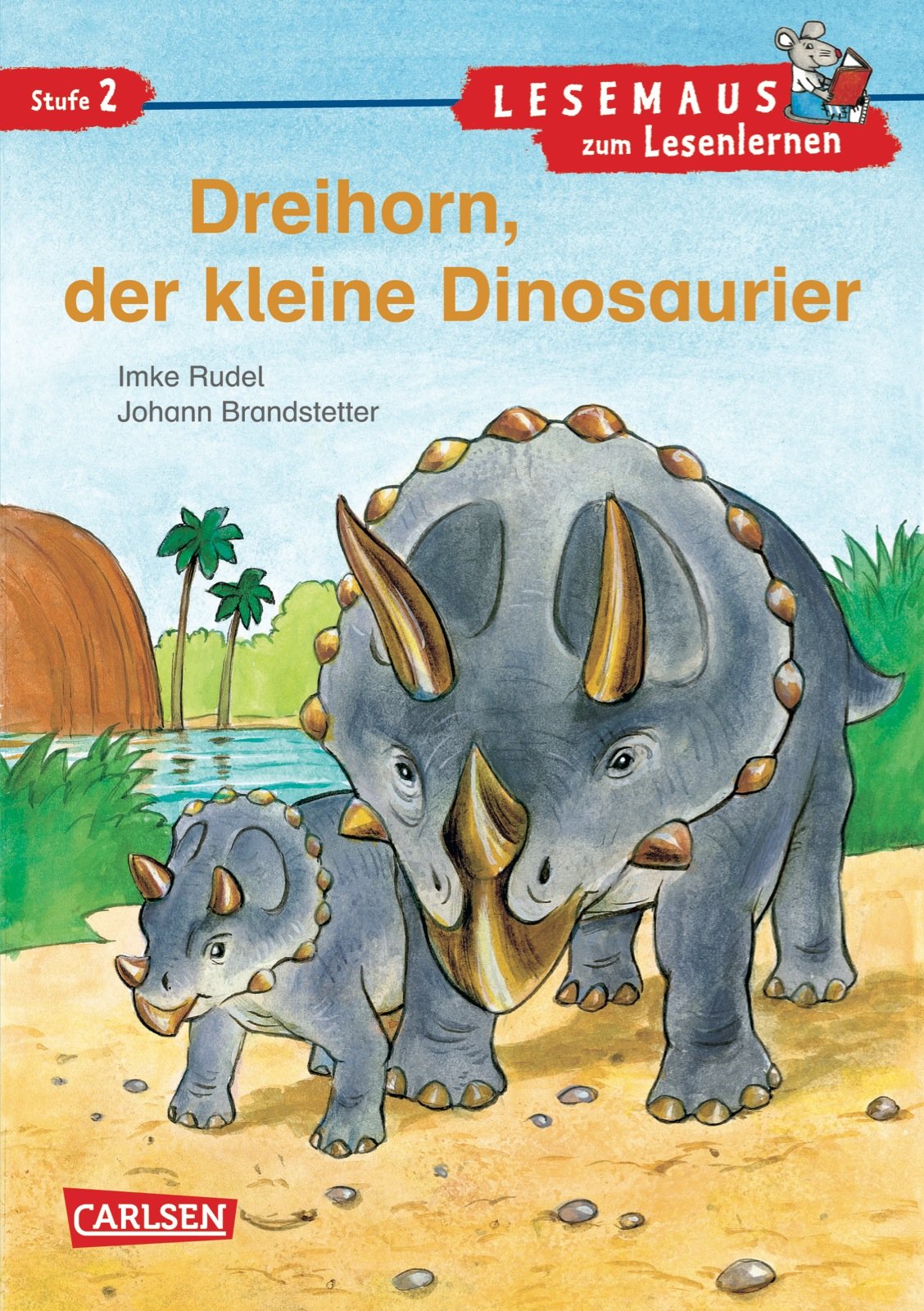 LESEMAUS zum Lesenlernen Stufe 2: VE 5 Dreihorn, der kleine Dinosaurier Novels & Short Stories