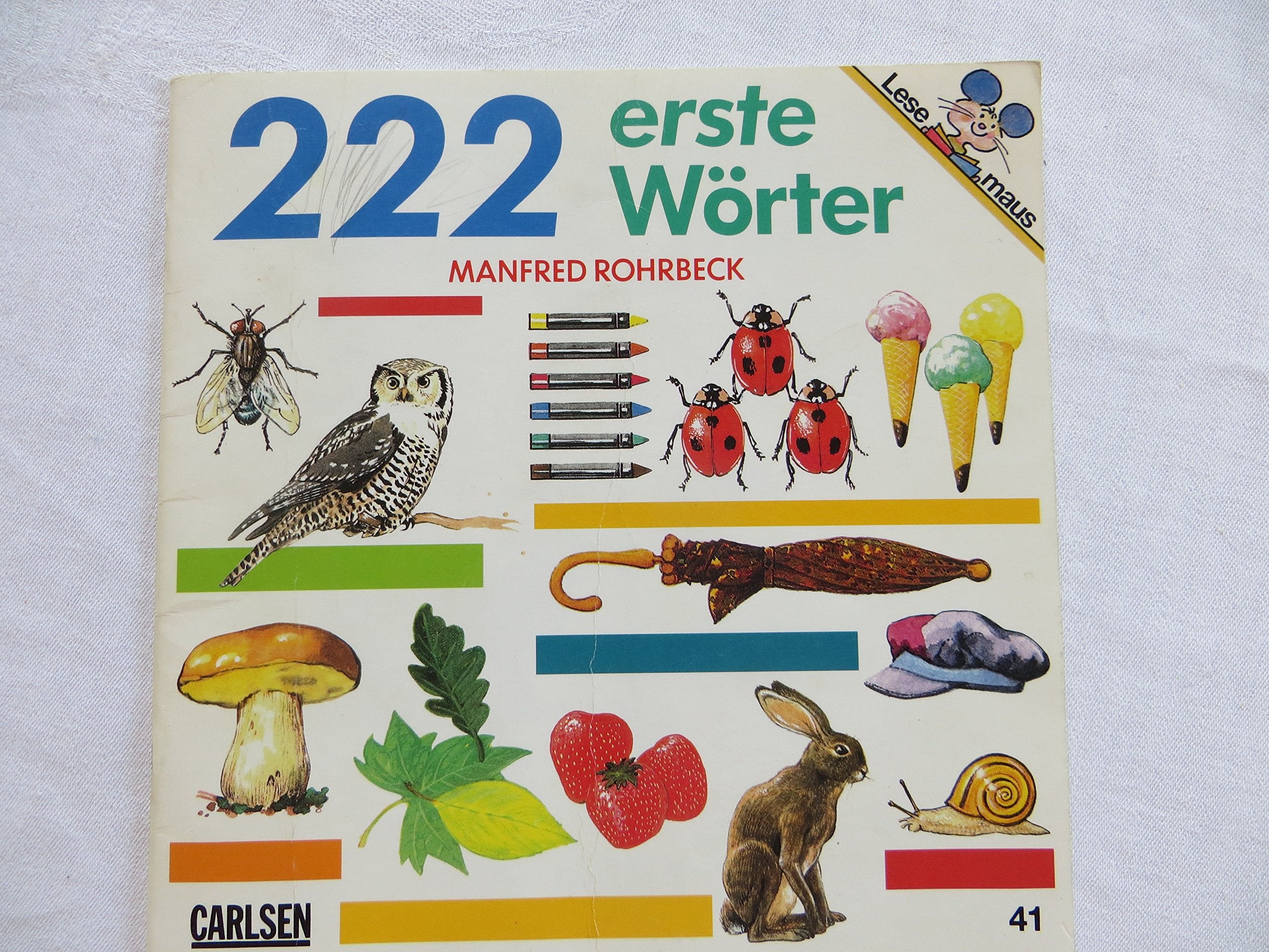 222 erste Wörter (Lesemaus) Books