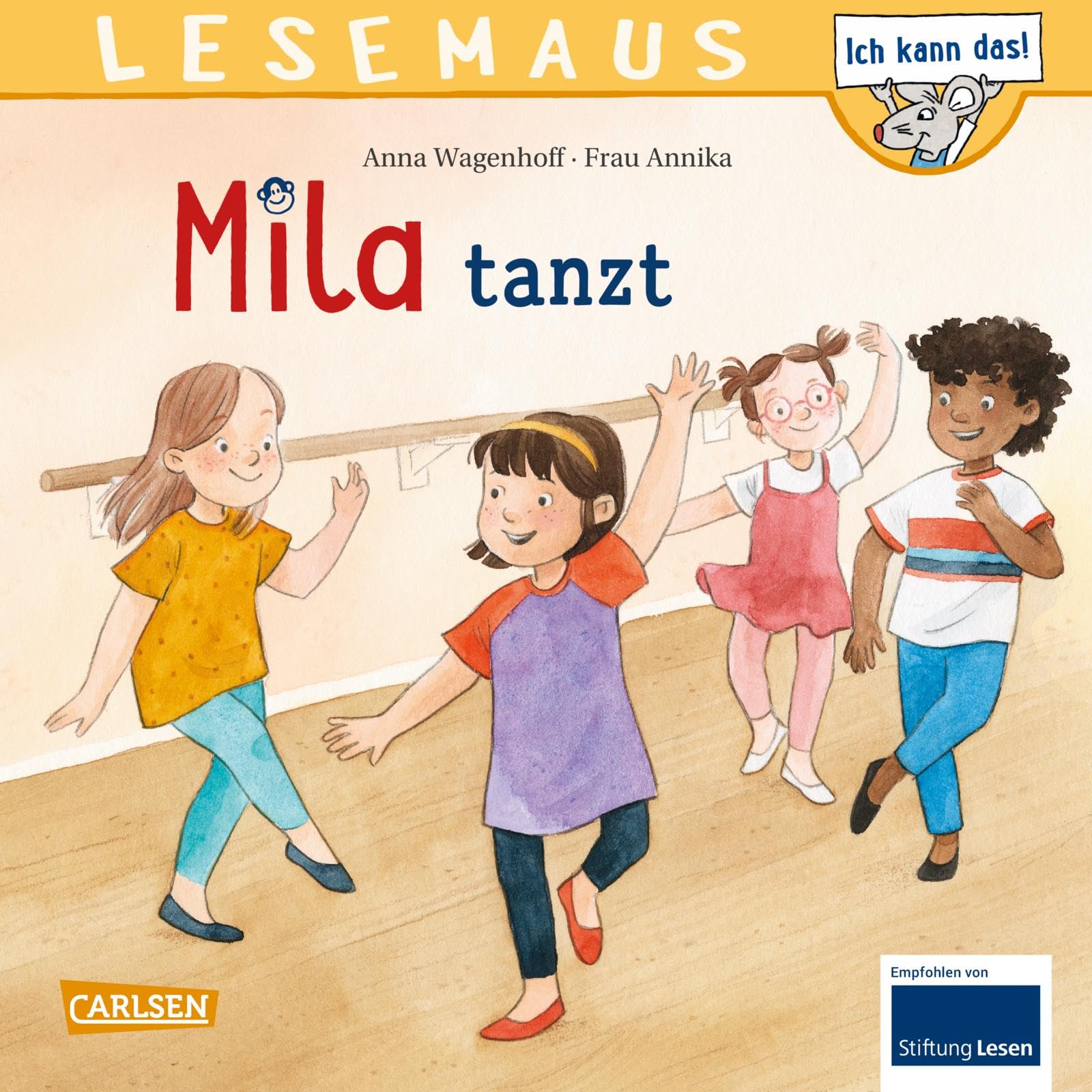 LESEMAUS 215: Mila tanzt: Liebevoll illustrierte Vorlesegeschichte | erstes Sachwissen ab 3 Jahren (215) Non-fiction