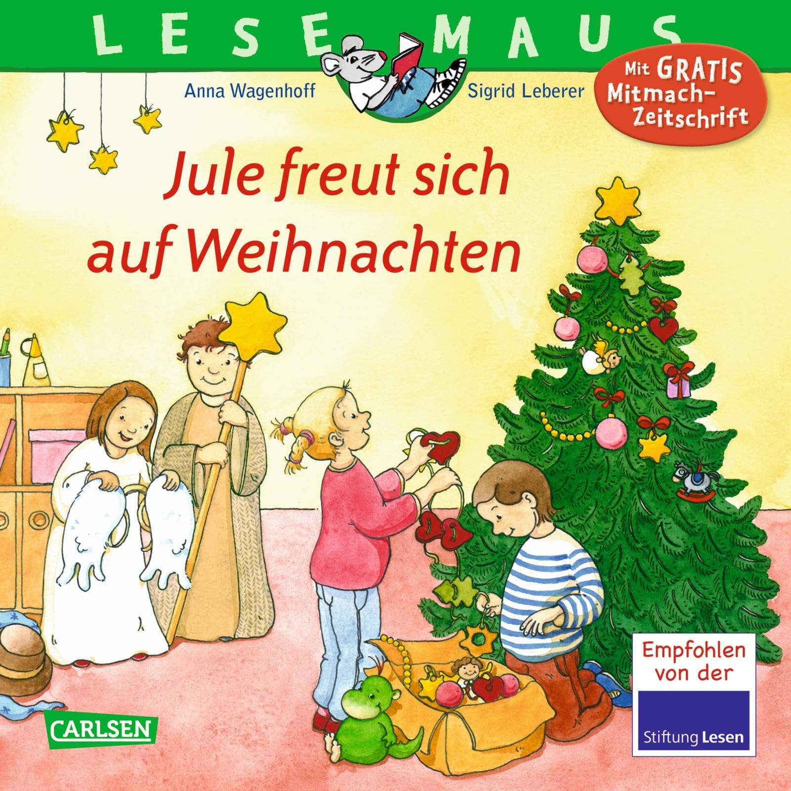 LESEMAUS 161: Jule freut sich auf Weihnachten Non-fiction