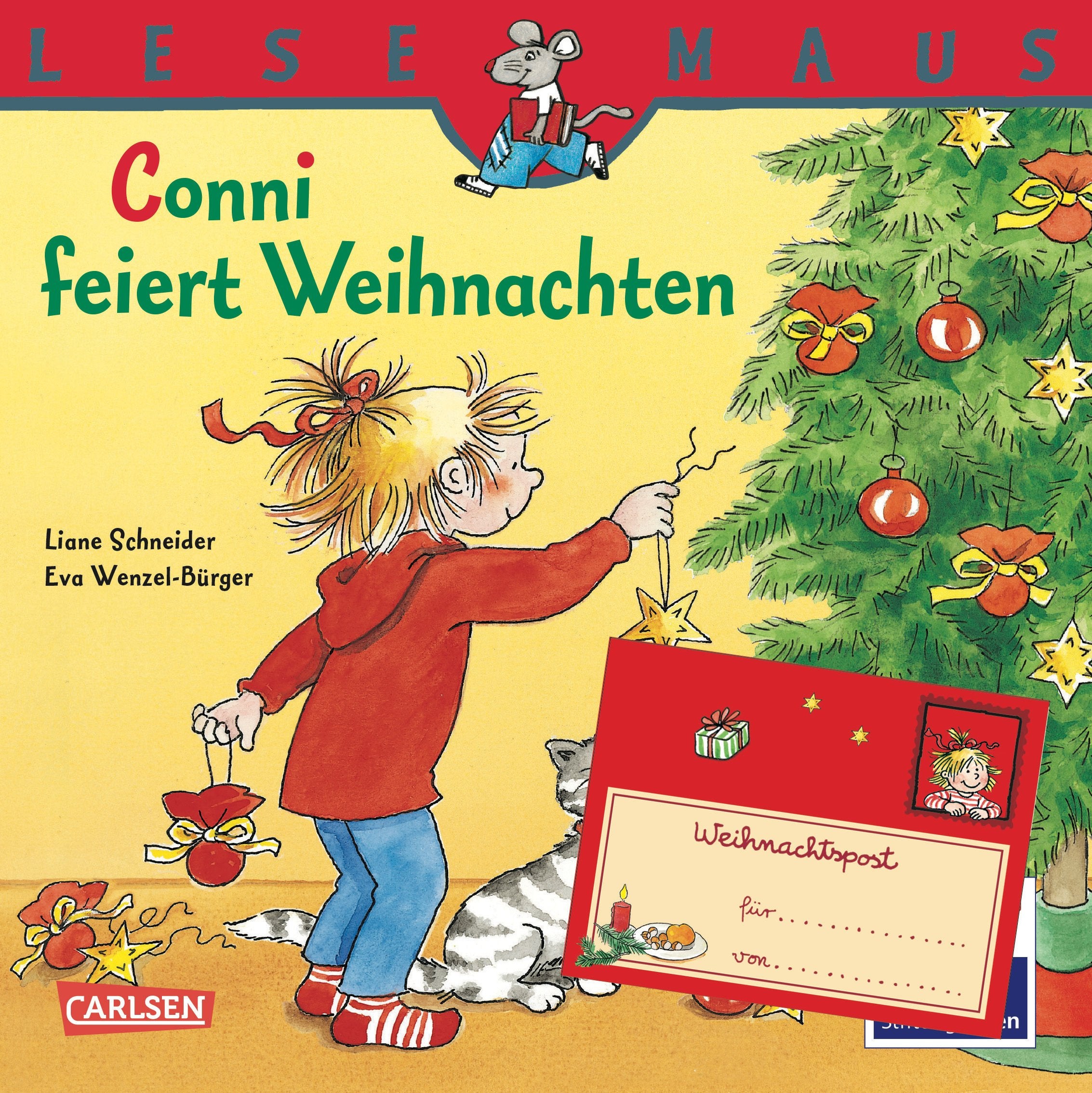 LESEMAUS, Band 58: Conni feiert Weihnachten: Mit Conni-Weihnachtsbrief zum Selbstgestalten und Verschenken Non-fiction