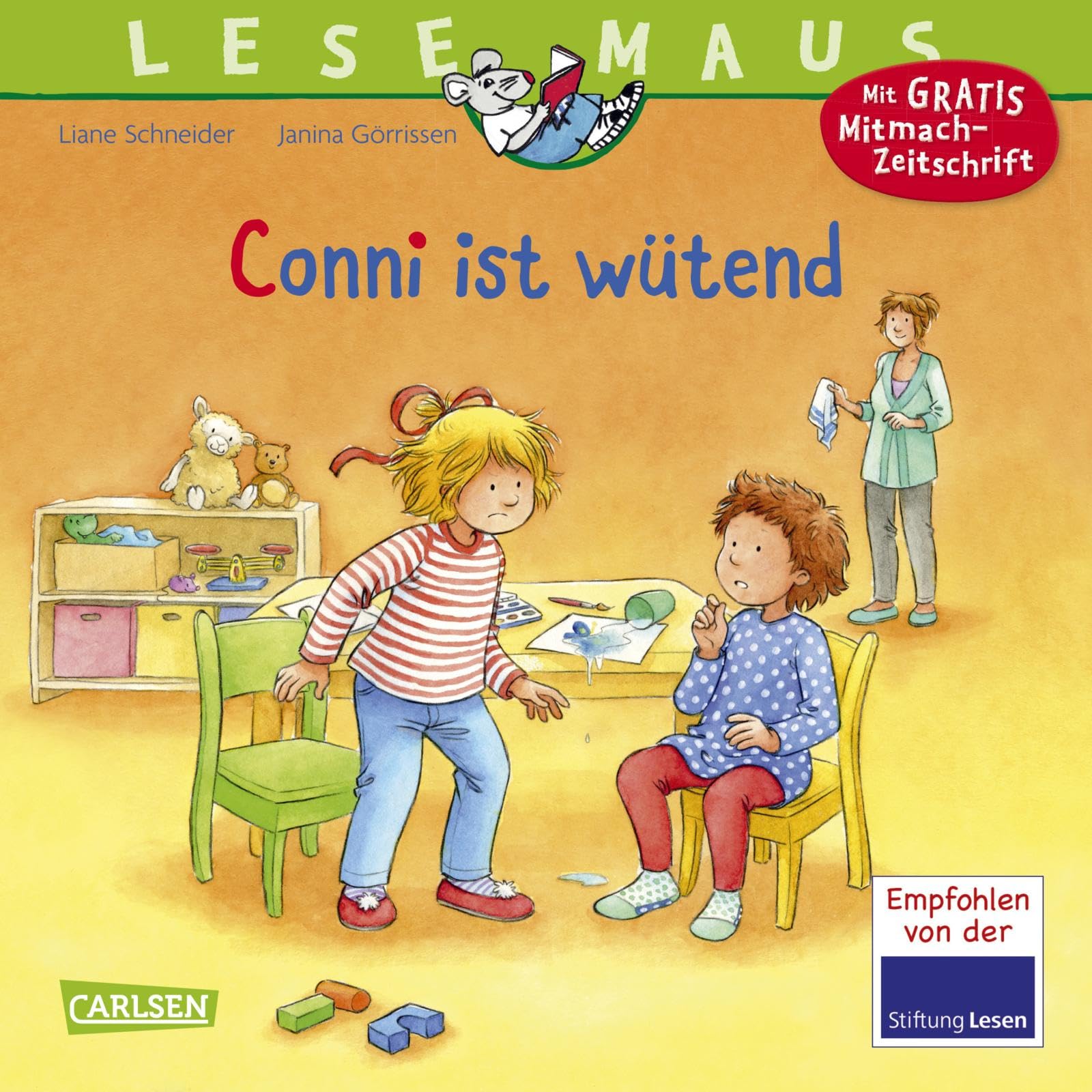 LESEMAUS 86: Conni ist wütend: Liebevoll erzählte Geschichte über das wichtige Thema Wut - für Kinder ab 3 Jahre (86) Non-fiction