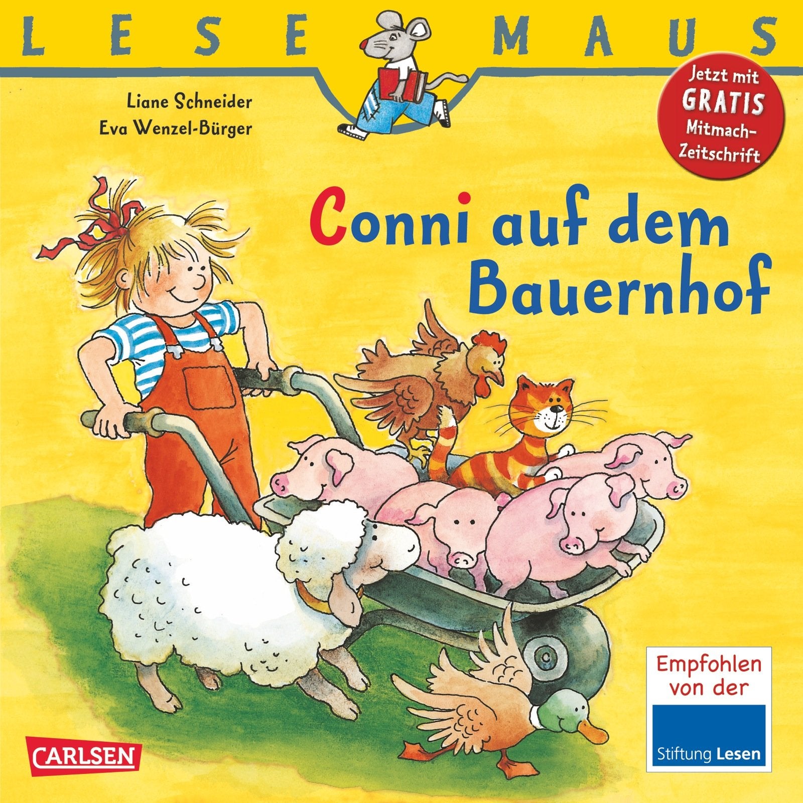 LESEMAUS, Band 5: Conni auf dem Bauernhof: Eine Geschichte Children's books