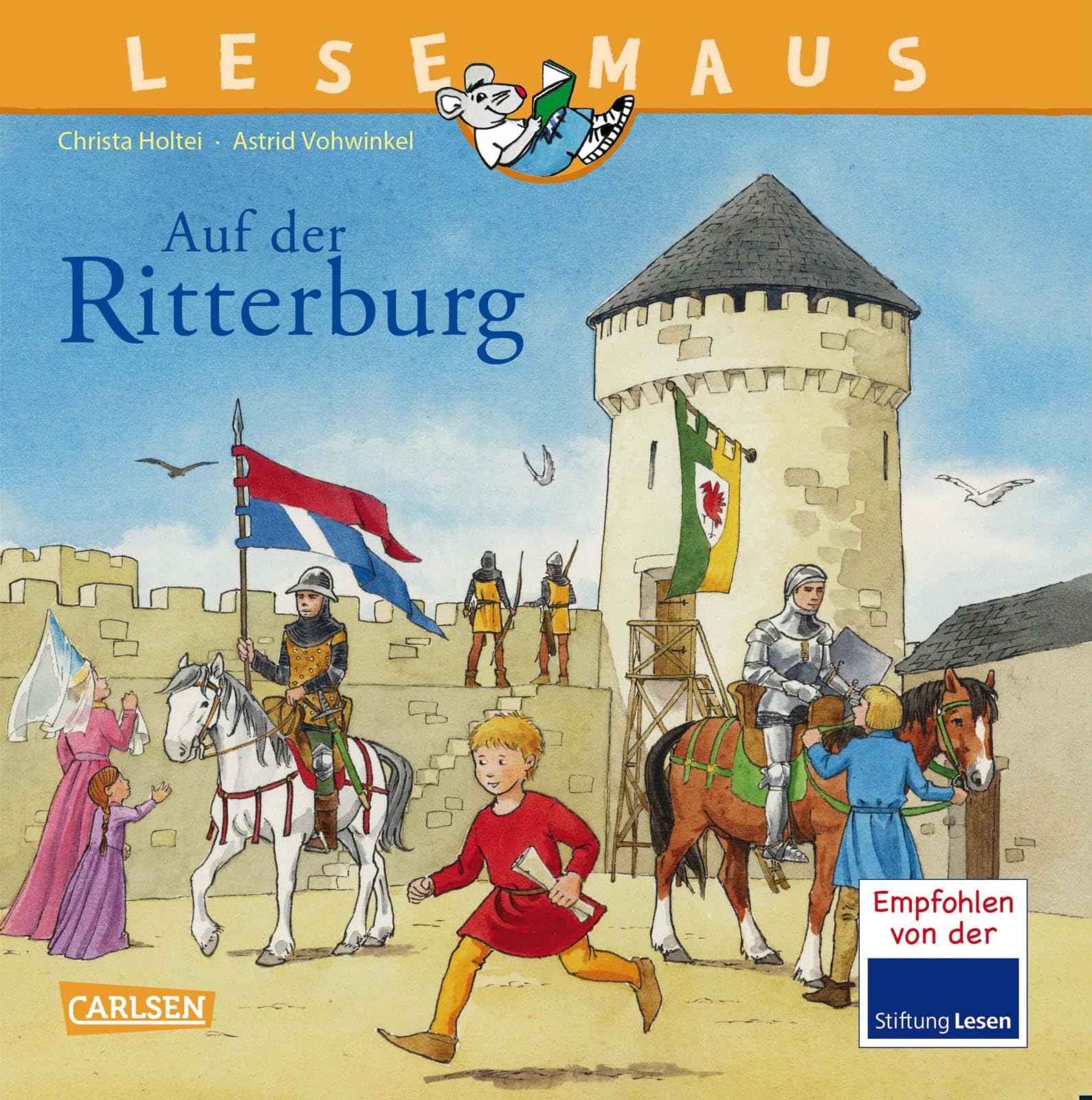 LESEMAUS 105: Auf der Ritterburg Non-fiction