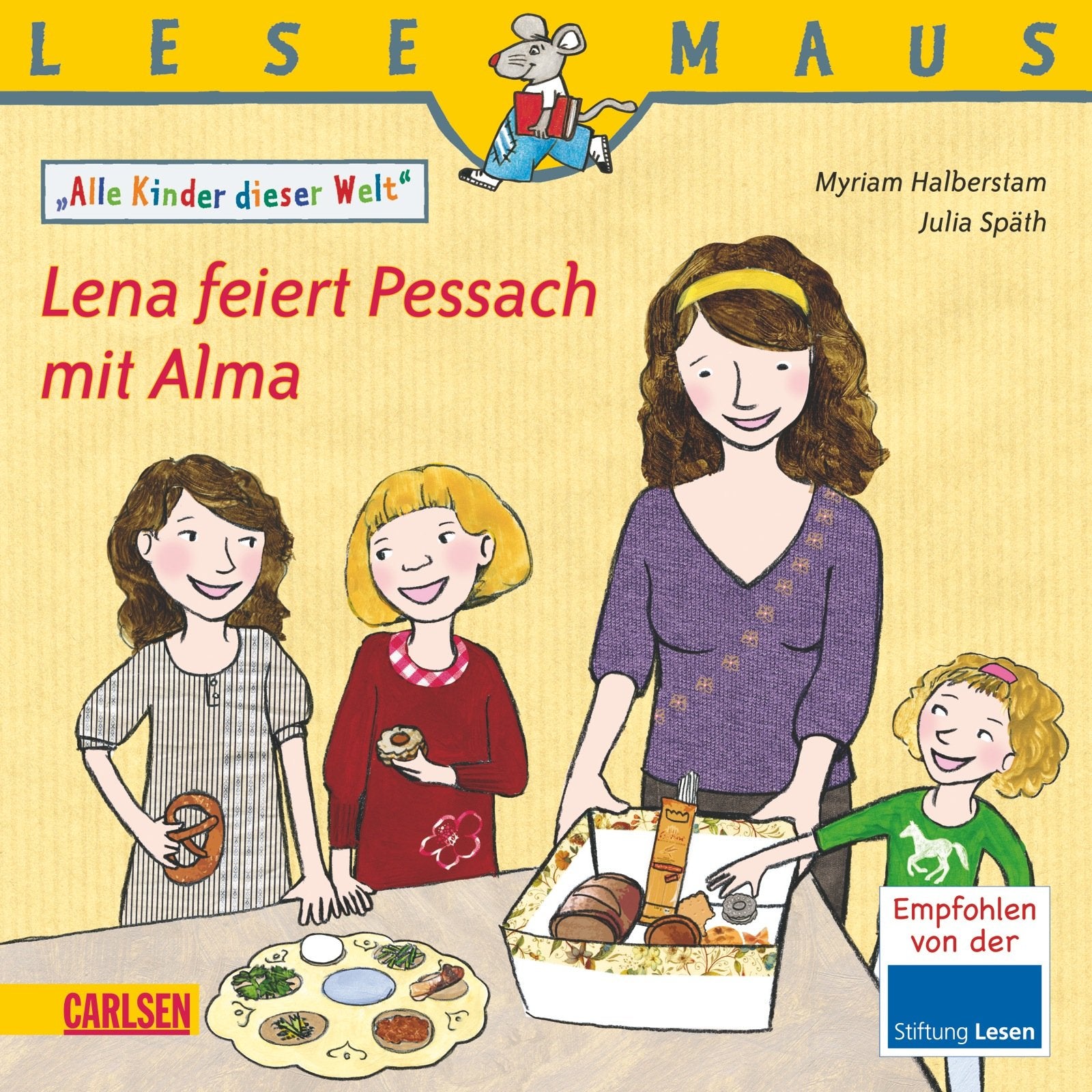 LESEMAUS, Band 197: Lena feiert Pessach mit Alma: Alle Kinder dieser Welt Children's books