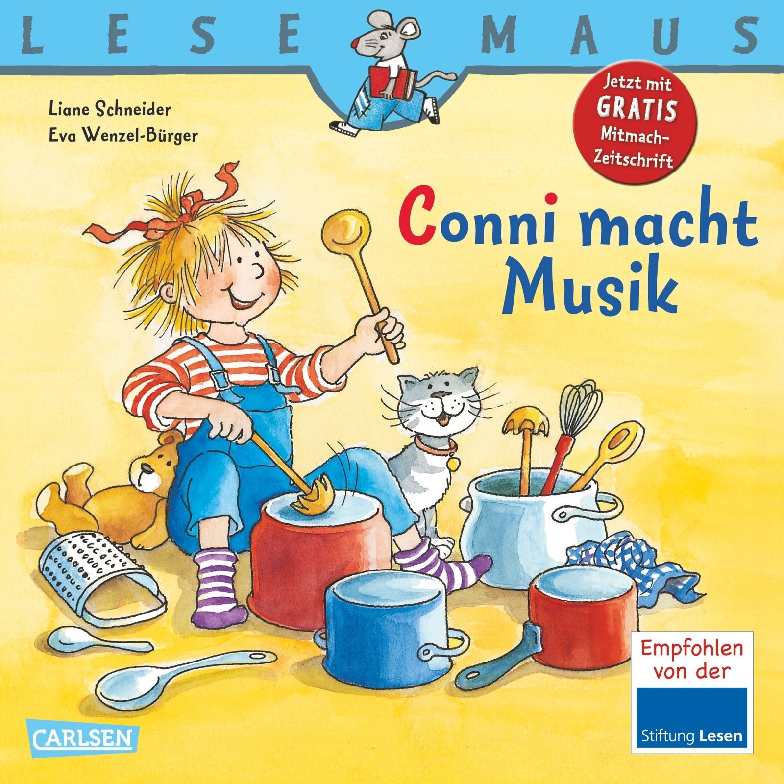 LESEMAUS, Band 21: Conni macht Musik Children's books