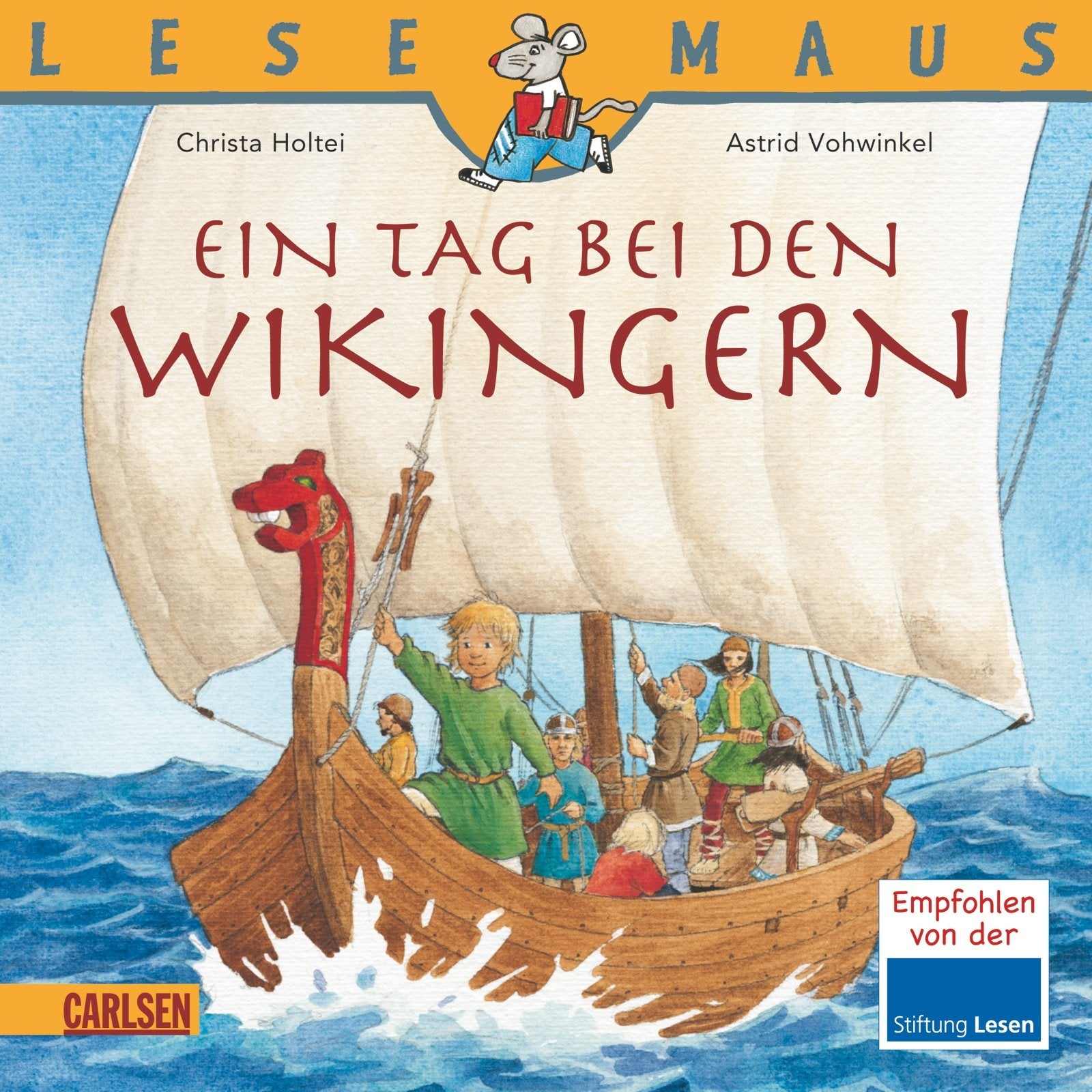 LESEMAUS, Band 23: Ein Tag bei den Wikingern Children's books