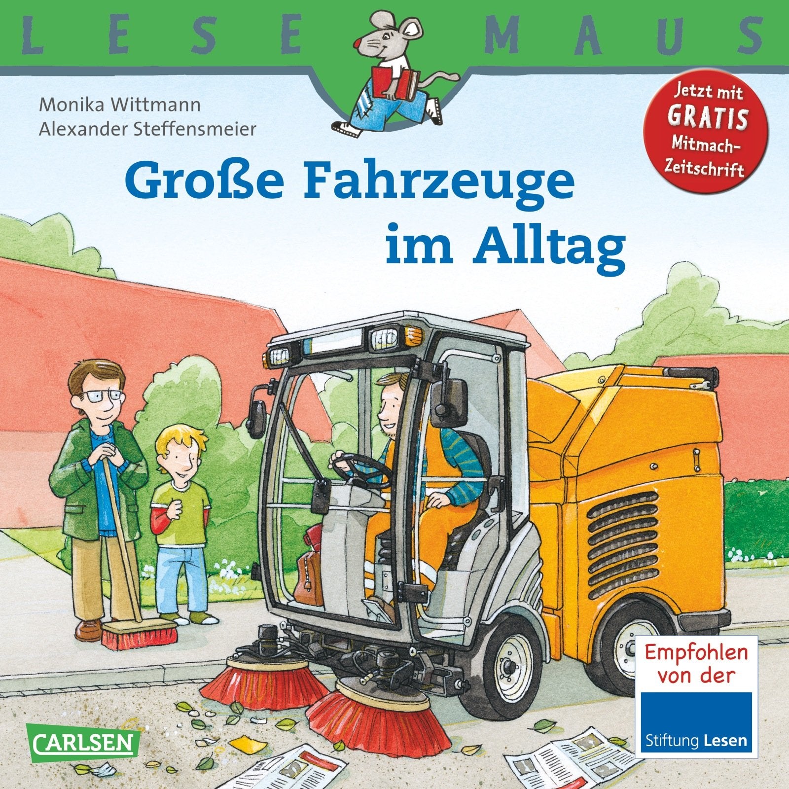 LESEMAUS, Band 101: Große Fahrzeuge im Alltag: Eine Geschichte Non-fiction