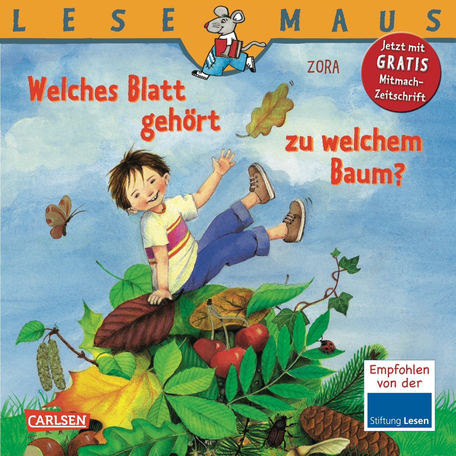 LESEMAUS, Band 47: Welches Blatt gehört zu welchem Baum? Non-fiction