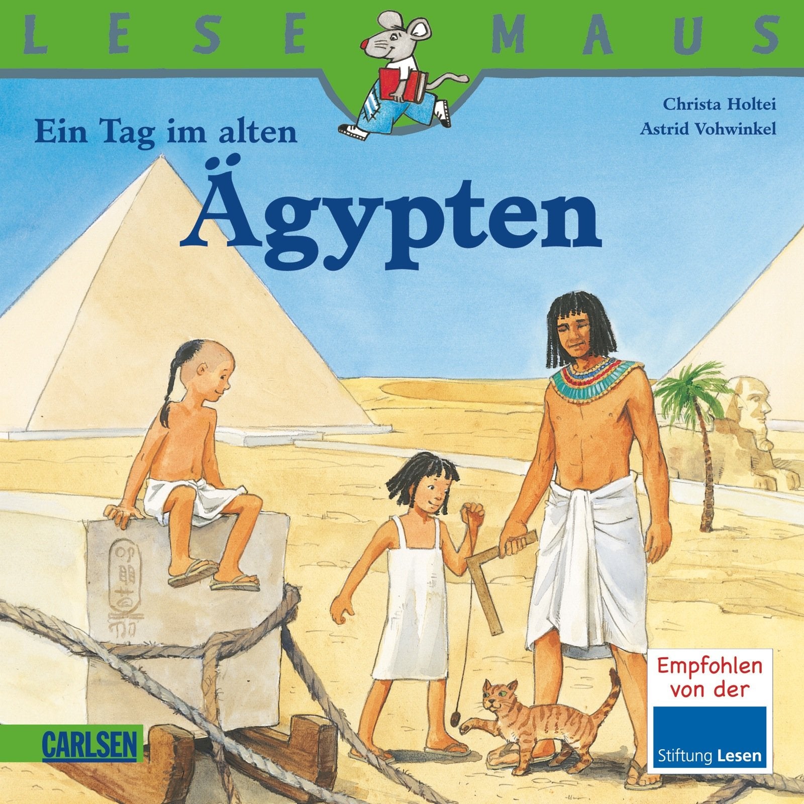LESEMAUS, Band 50: Ein Tag im alten Ägypten Non-fiction