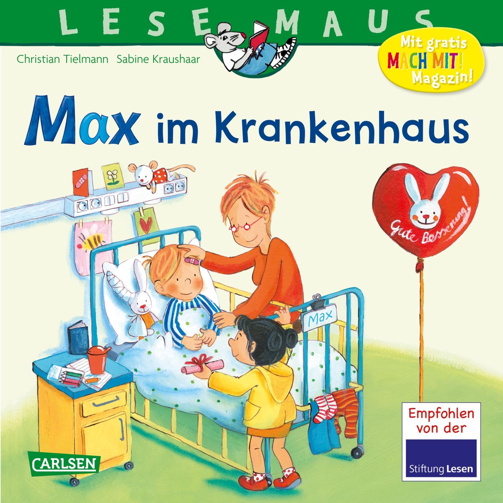 LESEMAUS 64: Max im Krankenhaus Non-fiction