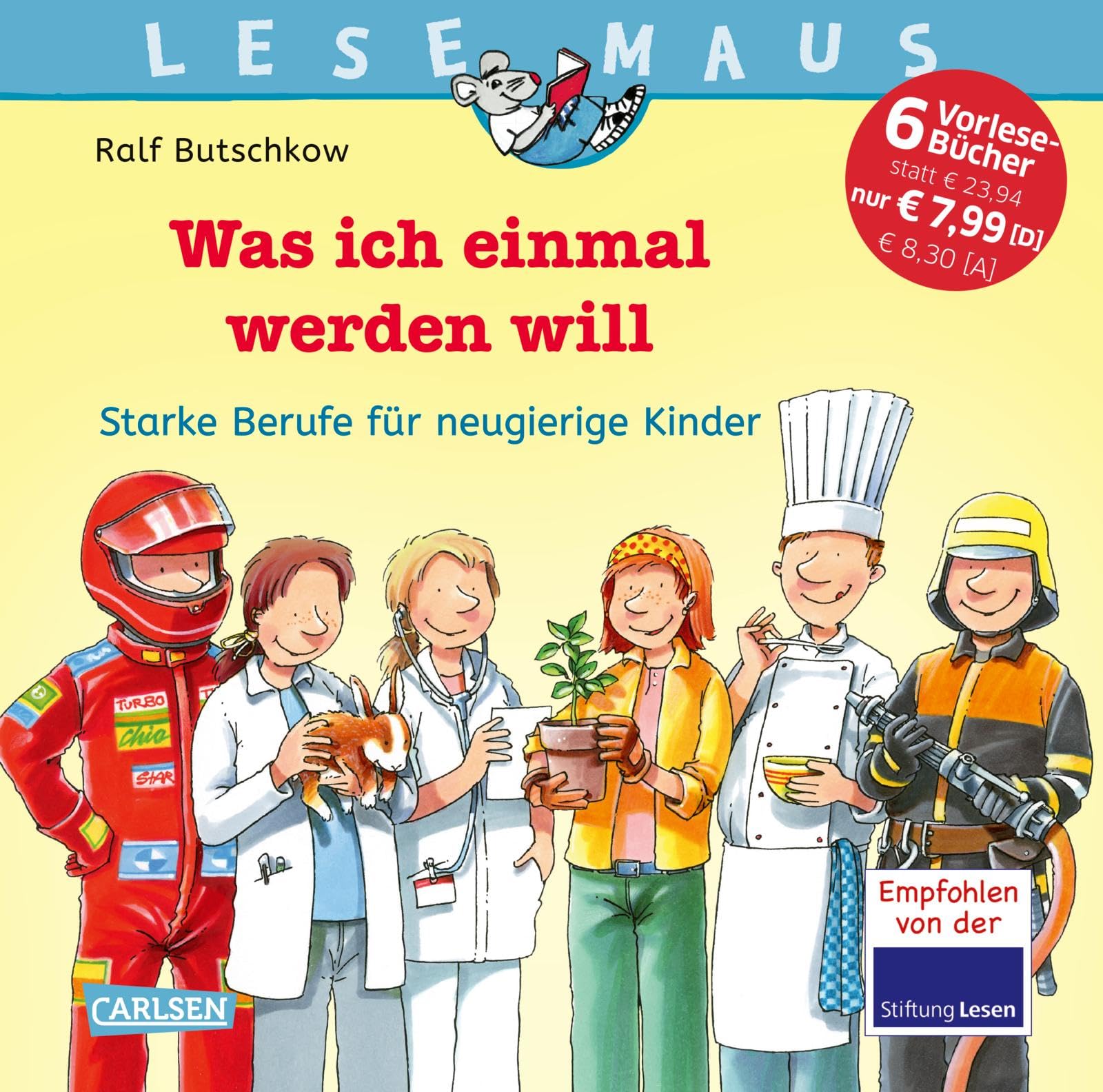 LESEMAUS Sonderbände: Lesemaus Sammelband: Was ich einmal werden will Non-fiction