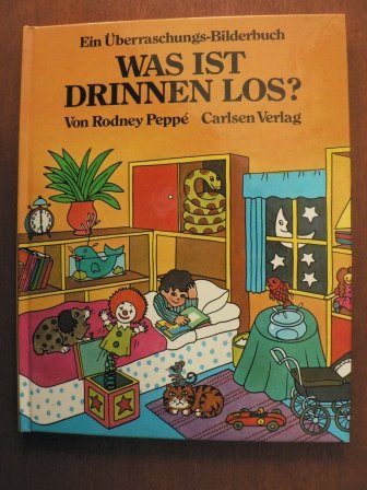 Was ist drinnen los? Ein Überraschungs- Bilderbuch Books