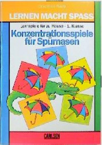 Lernen macht Spaß, kleine Ausgabe, Konzentrationsspiele für Spürnasen, 1. Klasse (Raab Minis) Leisure & Fun