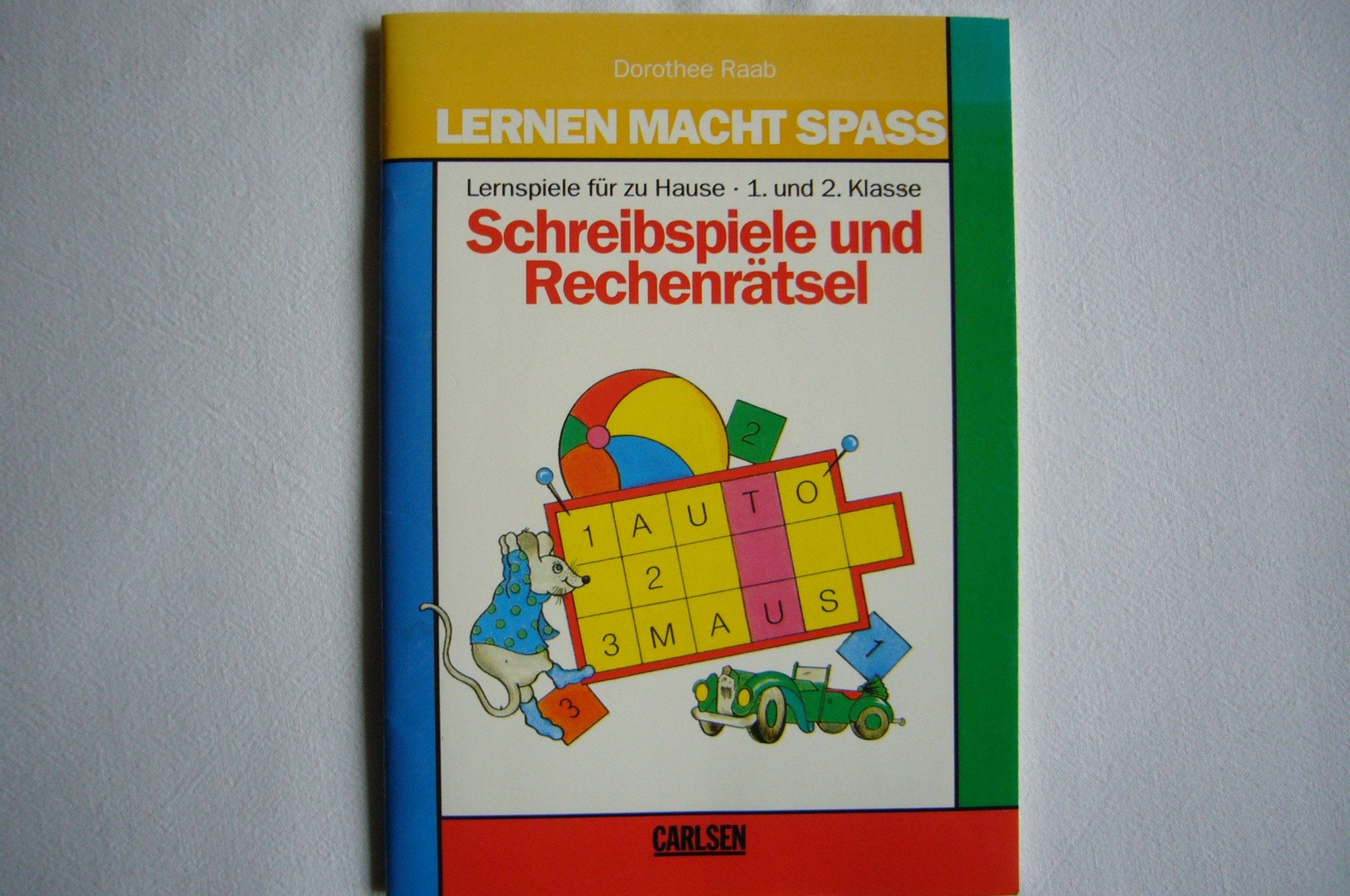 Lernen macht Spaß, kleine Ausgabe, Schreibspiele und Rechenrätsel, 1. und 2. Klasse Books