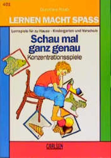 Lernen macht Spaß, Schau mal ganz genau, Konzentrationsspiele, Kindergarten und Vorschule (Lernen macht Spass - Lernspiele) Leisure & Fun
