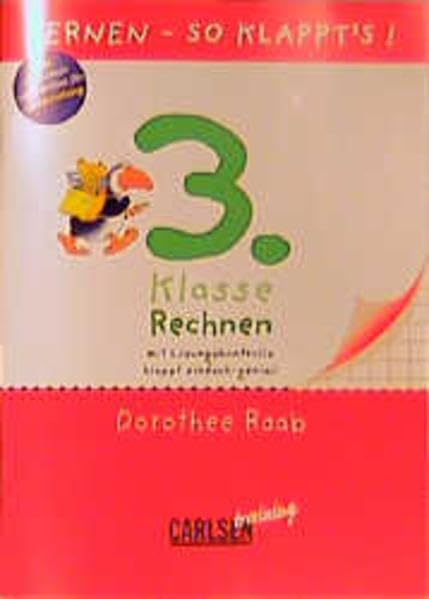 Lernen, So klappt's!, neue Rechtschreibung, Rechnen, EURO (Carlsen-Training) Learning & Reference