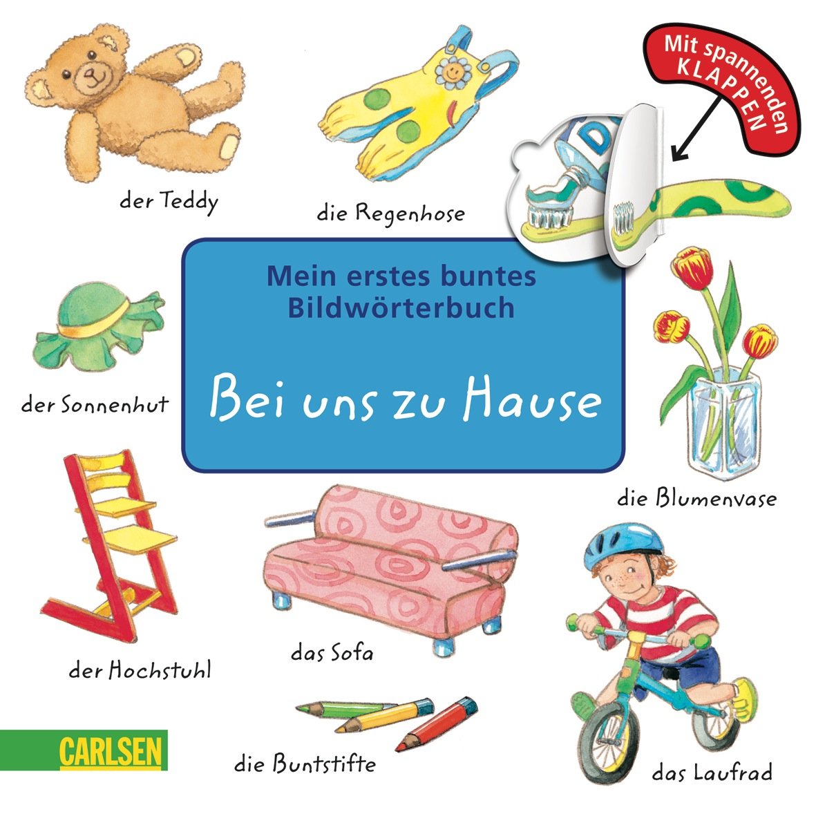 Mein erstes buntes Bildwörterbuch: Bei uns zu Hause Children's books