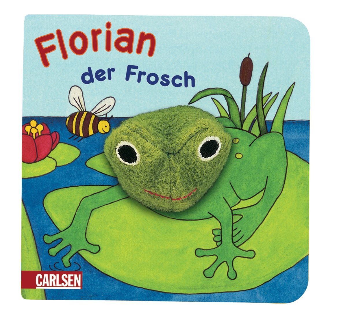 Fingerpuppen-Bücher: Florian, der Frosch: Neuauflage mit neuer Illustration: Fingerpuppen-Buch Children's books